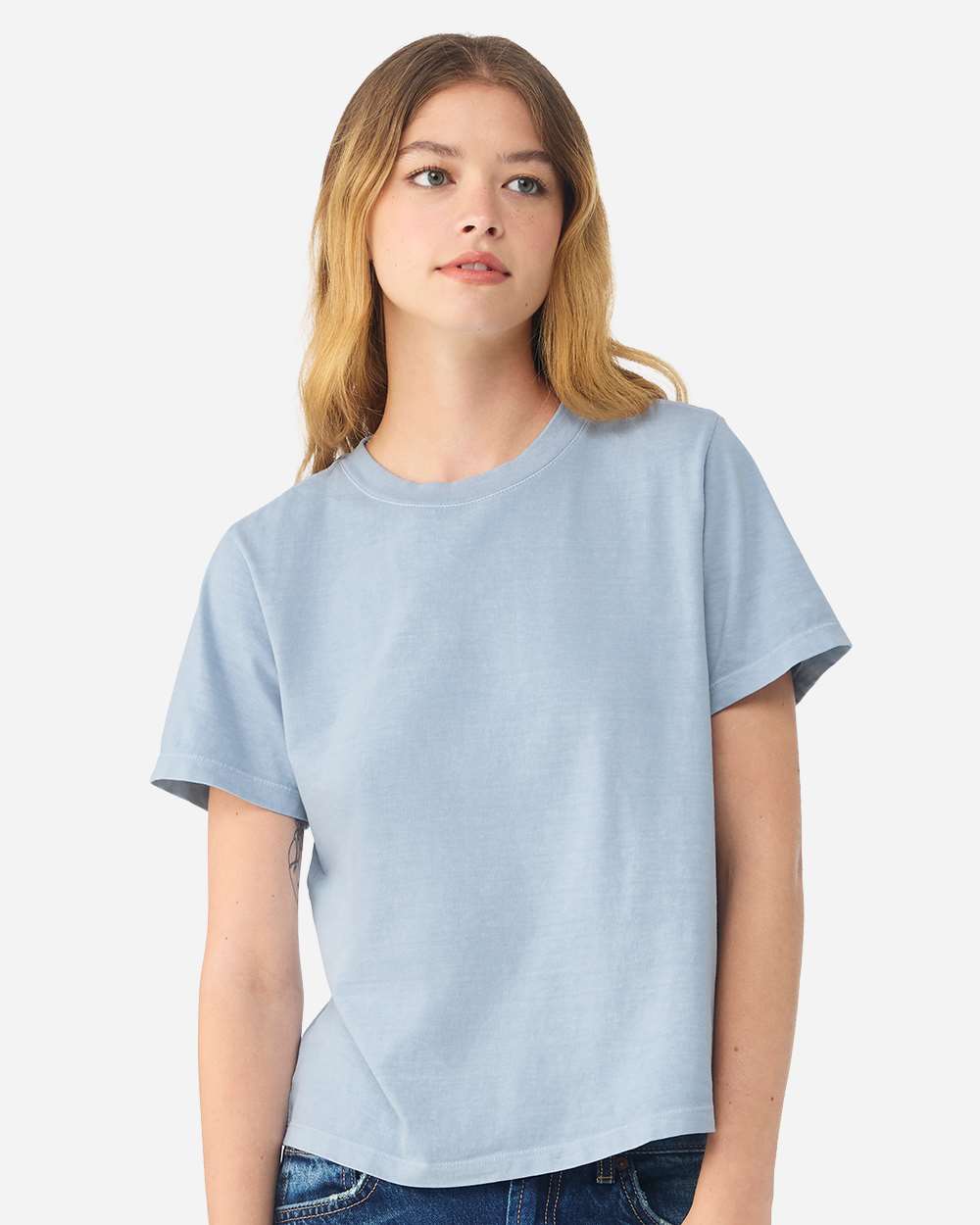 Bella Garment Dyed Tee and Shorts Set