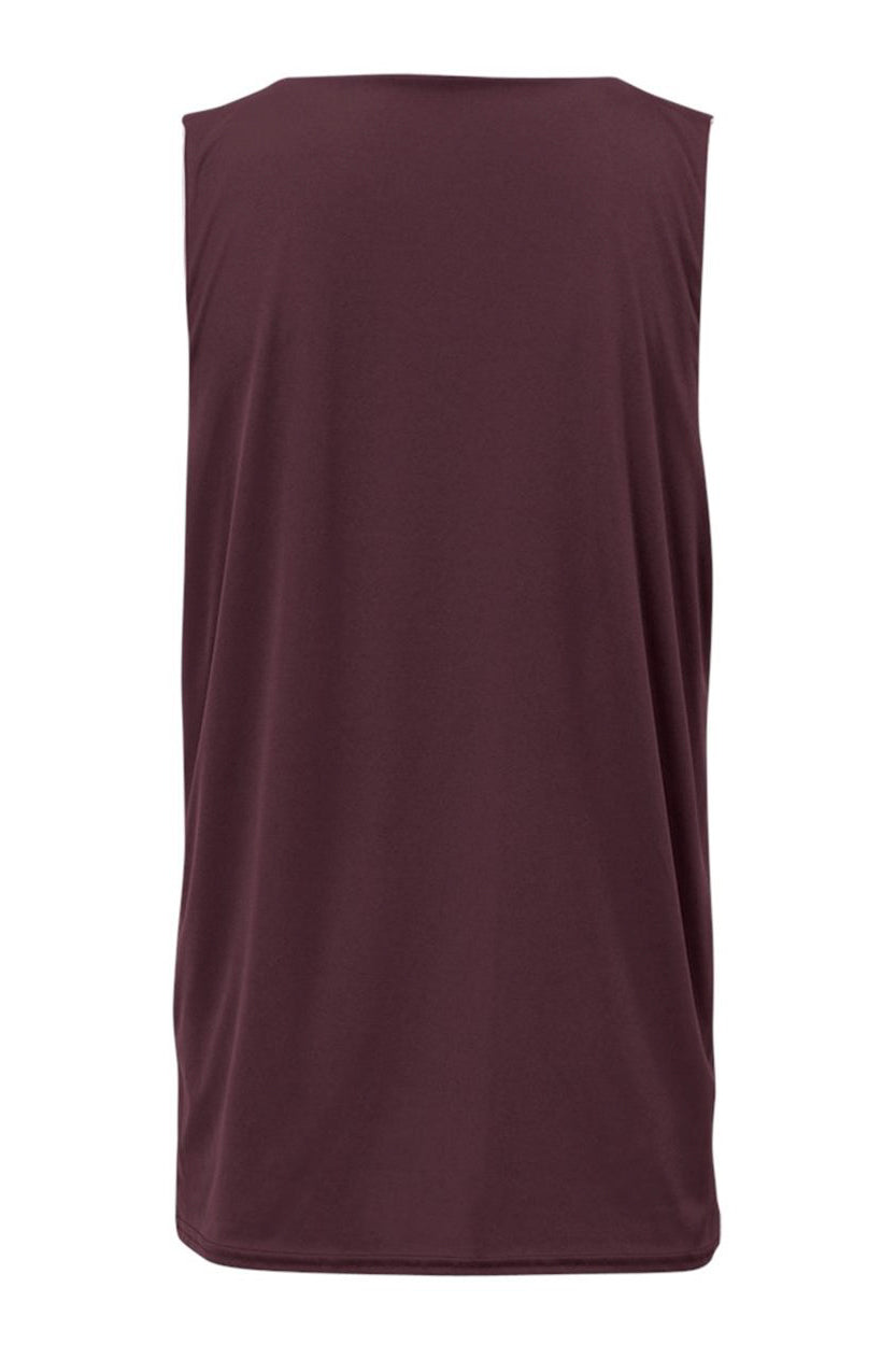 Maroon back