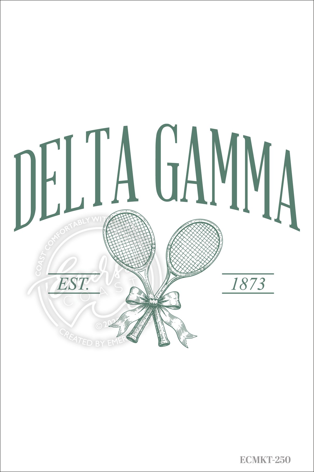 Delta Gamma Tennis Spirit Week Tank