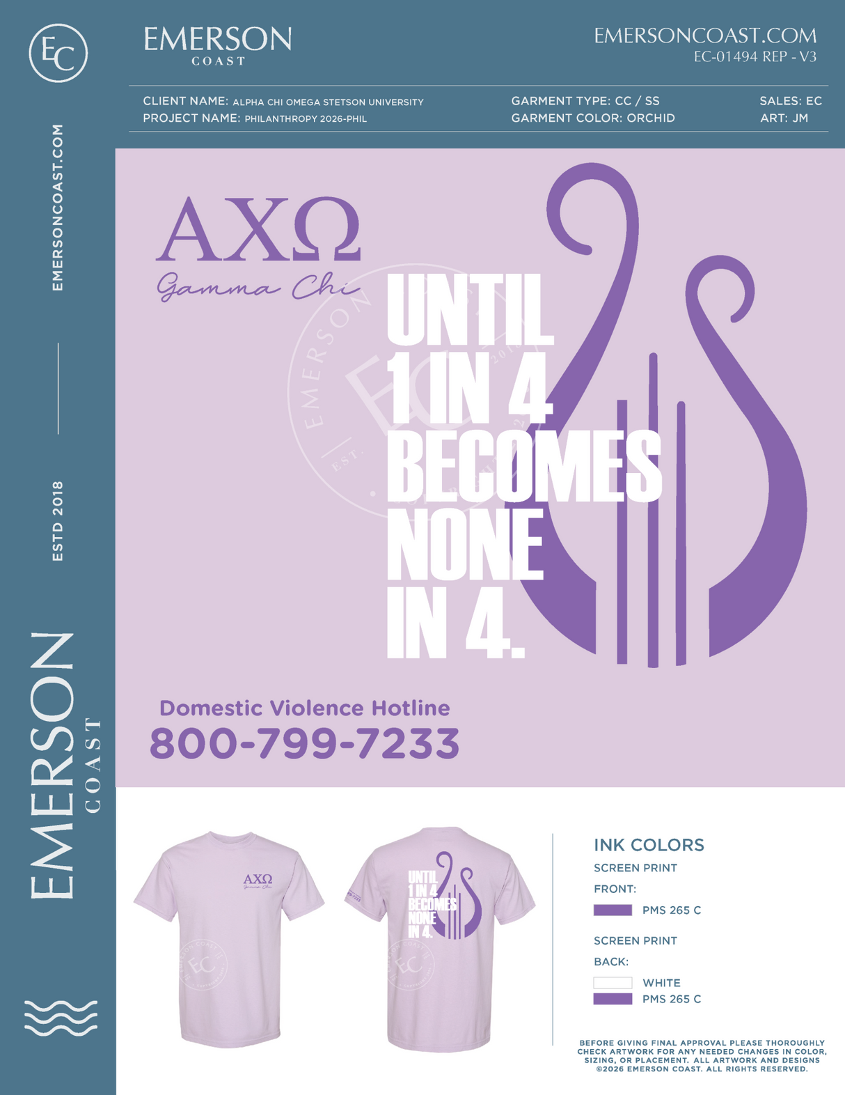 EC-01494 REP Alpha Chi Omega Stetson University Philanthropy 2026-PHIL
