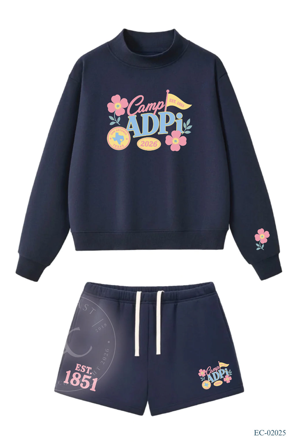ADPI Camp New Member Mockneck Set