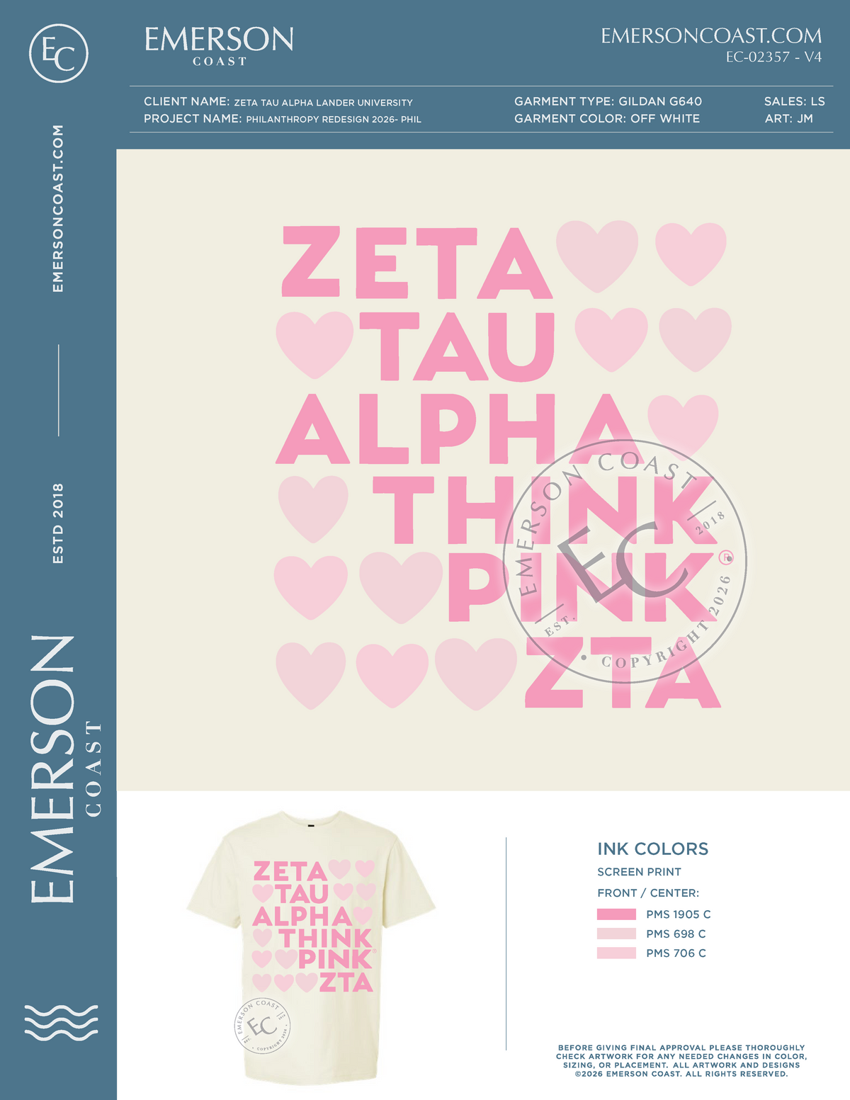 EC-02357 REP ONLINE Zeta Tau Alpha Lander University Philanthropy Redesign 2026- PHIL