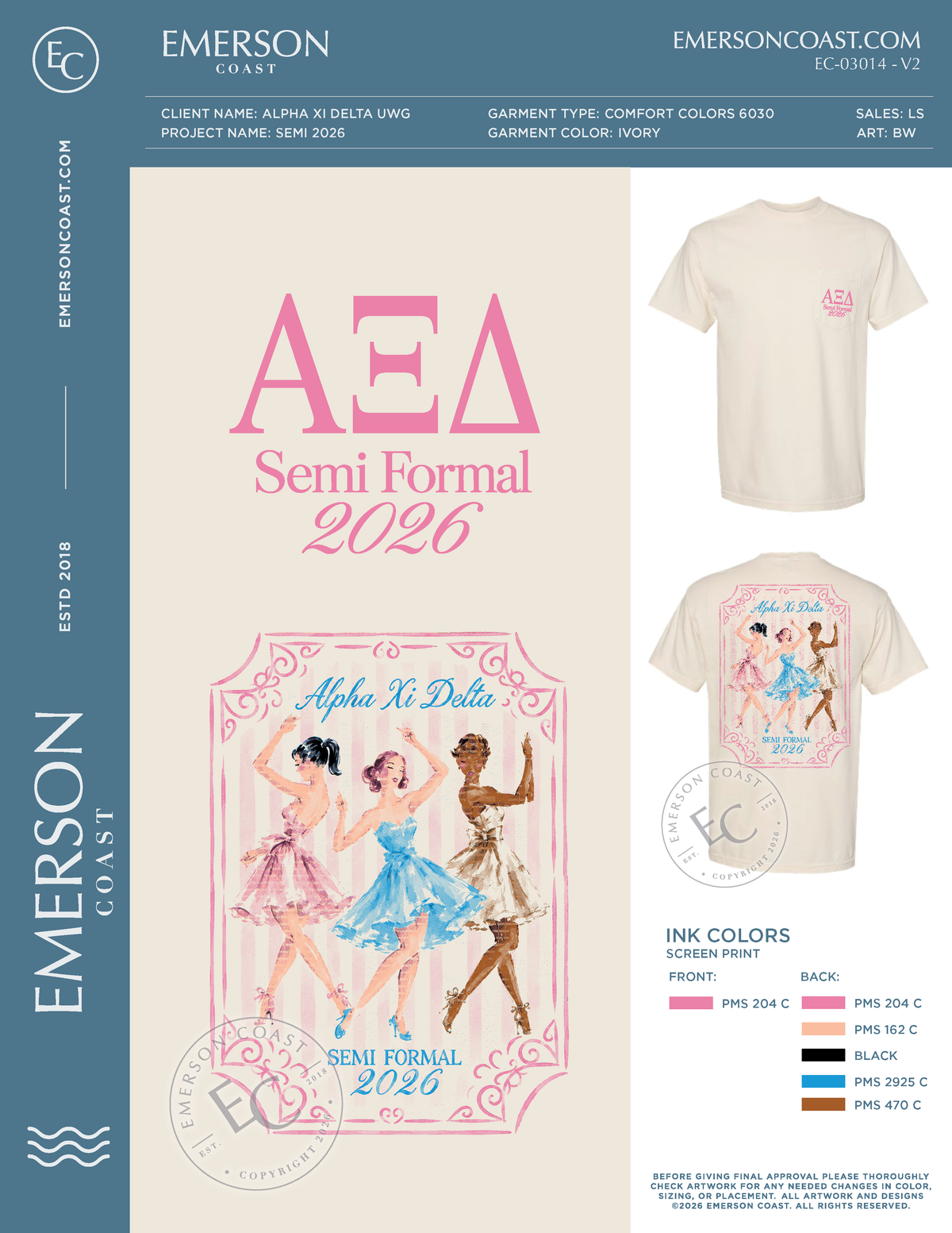 EC-03014 NEW Alpha Xi Delta University of West Georgia Semi 2026-DF