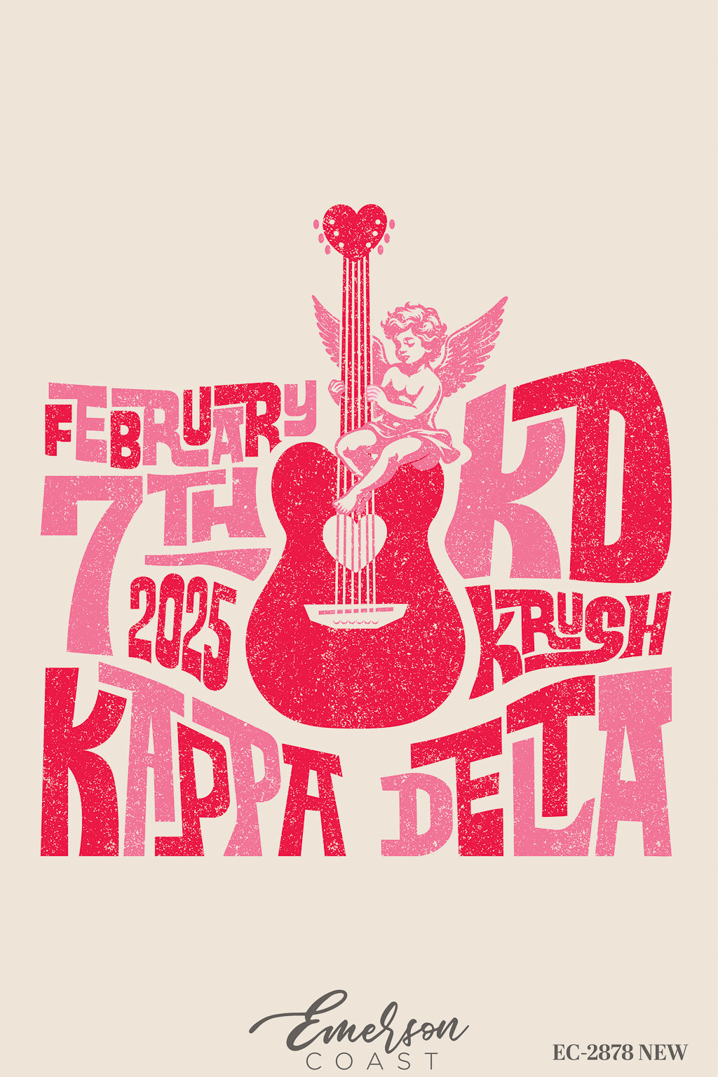 Kappa Delta University of North Carolina at Charlotte Valentines Day Tee