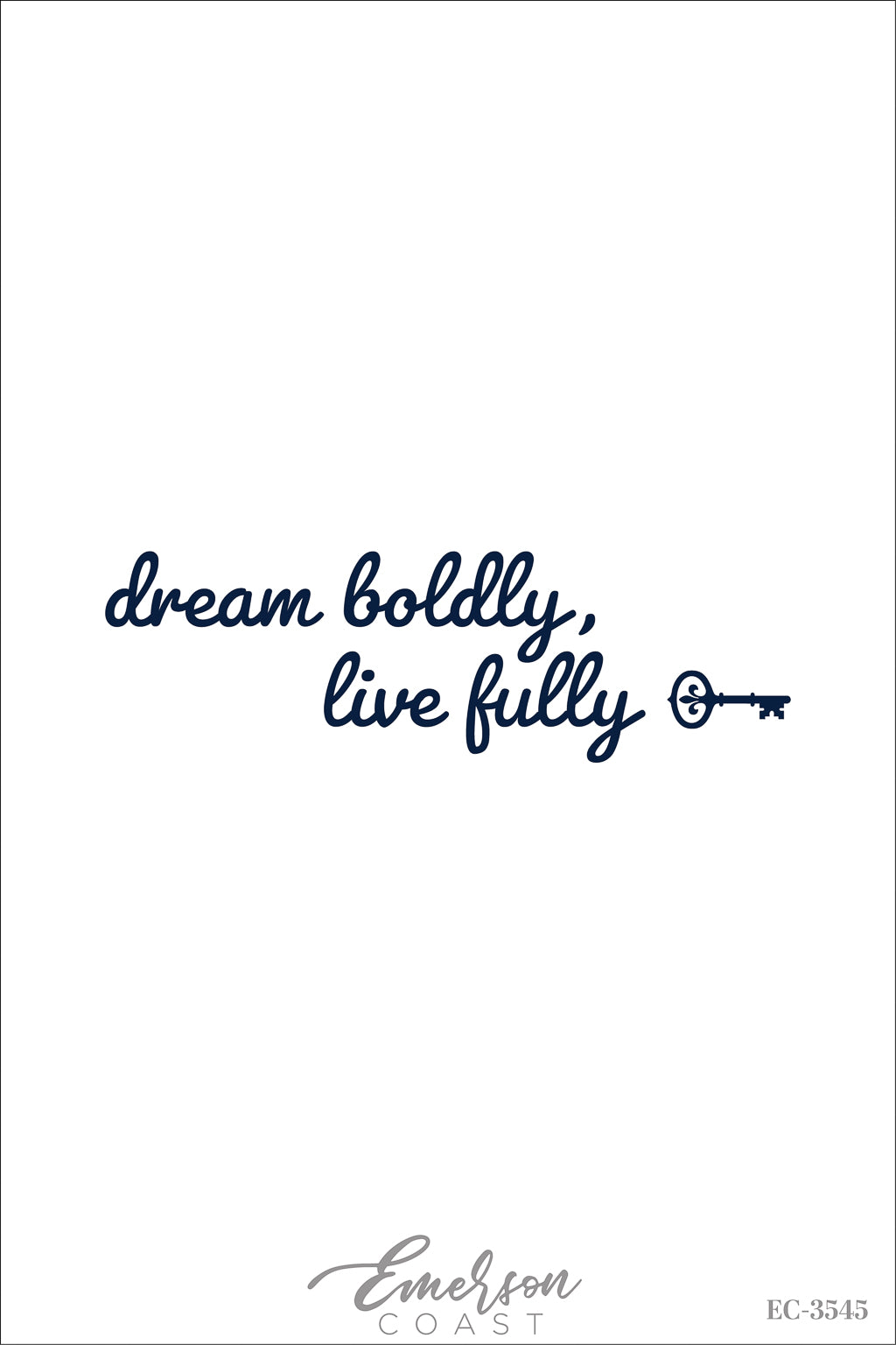 Kappa Kappa Gamma Dream Boldly, Live Fully Recruitment Baby Tee