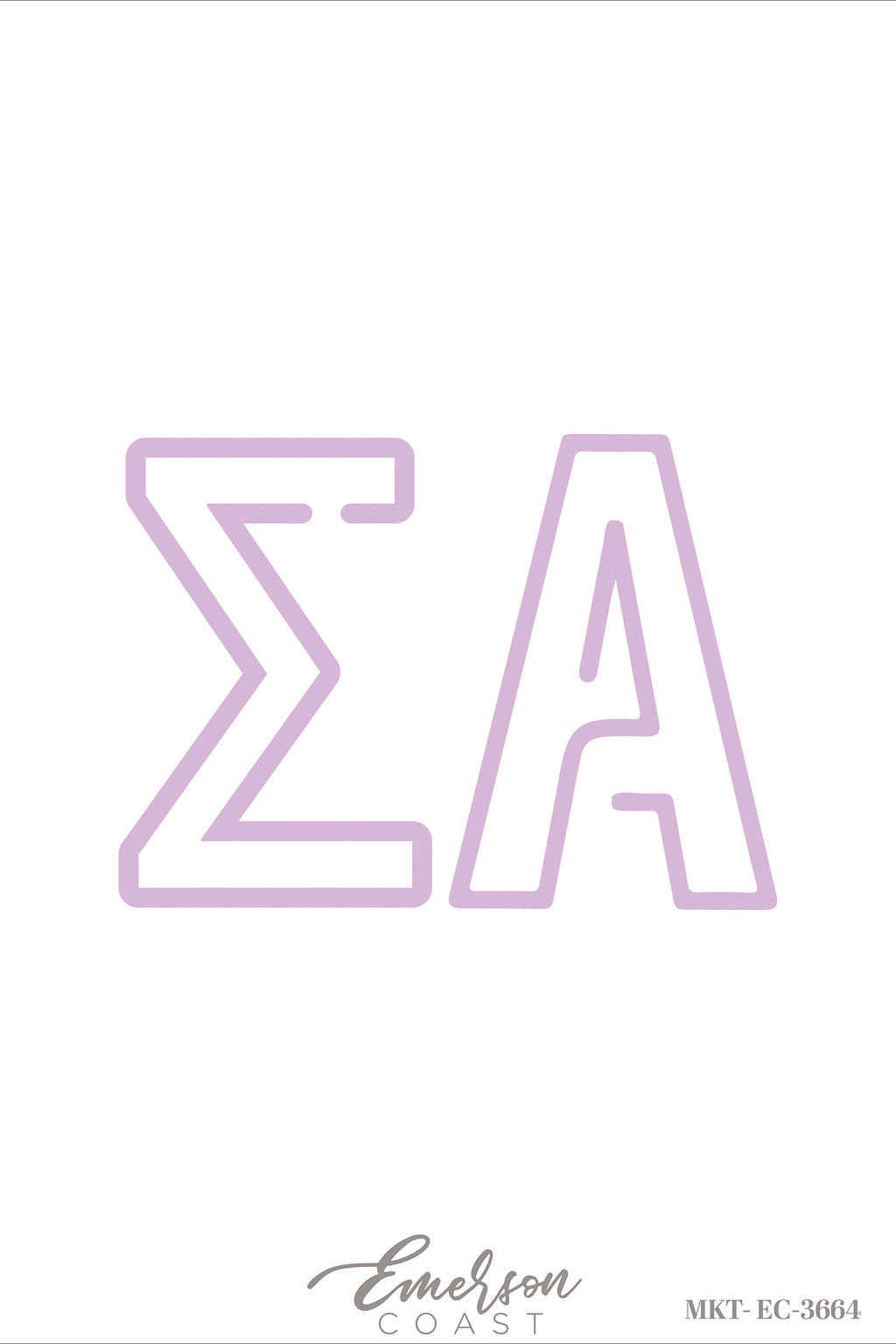 Sigma Alpha Purdue University Lavender Letters Joggers Set