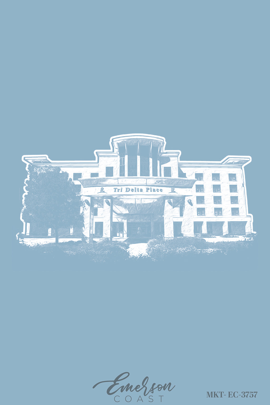 Delta Delta Delta St. Jude Hospital Recruitment Tee