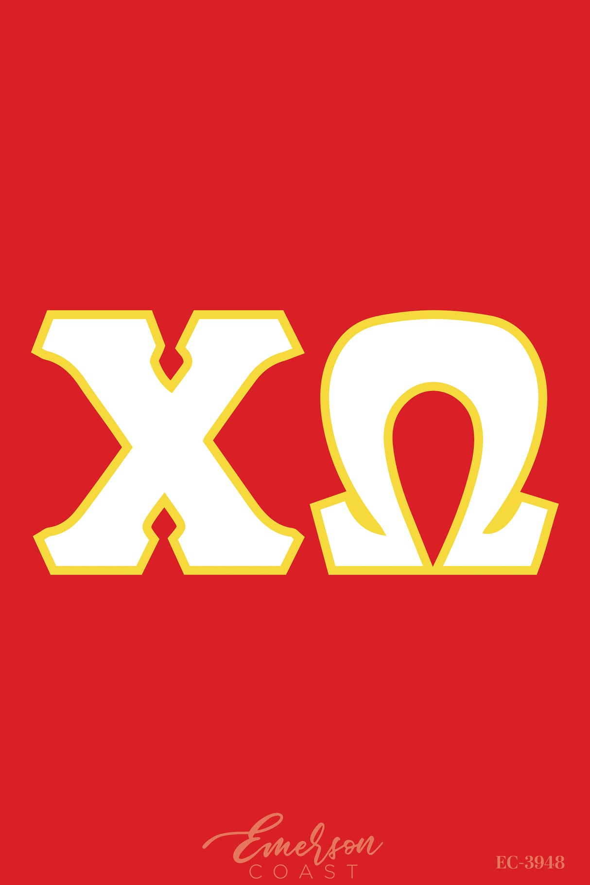 Chi Omega Recruitment and Bid Day Greek Letter Jersey