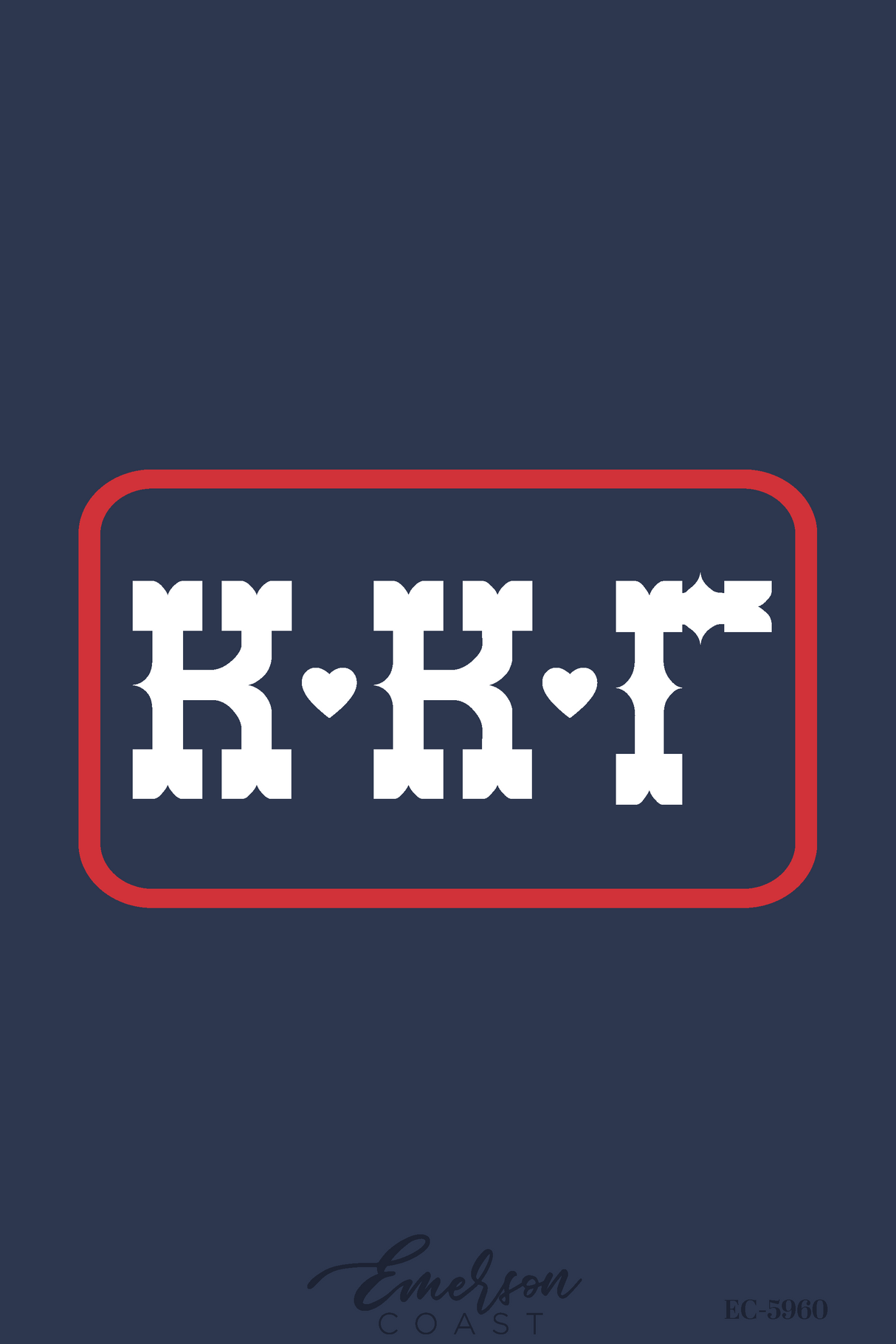 Kappa Kappa Gamma Navy Tank Set