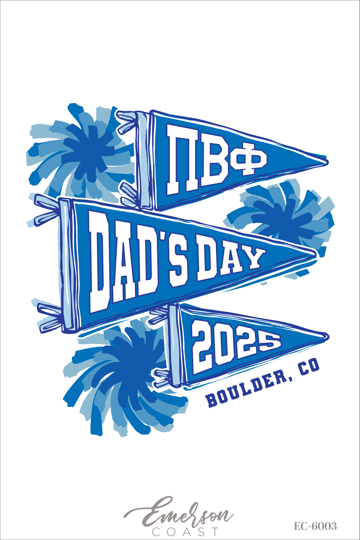 Pi Beta Phi University Of Colorado Boulder Dad's Day T-Shirt
