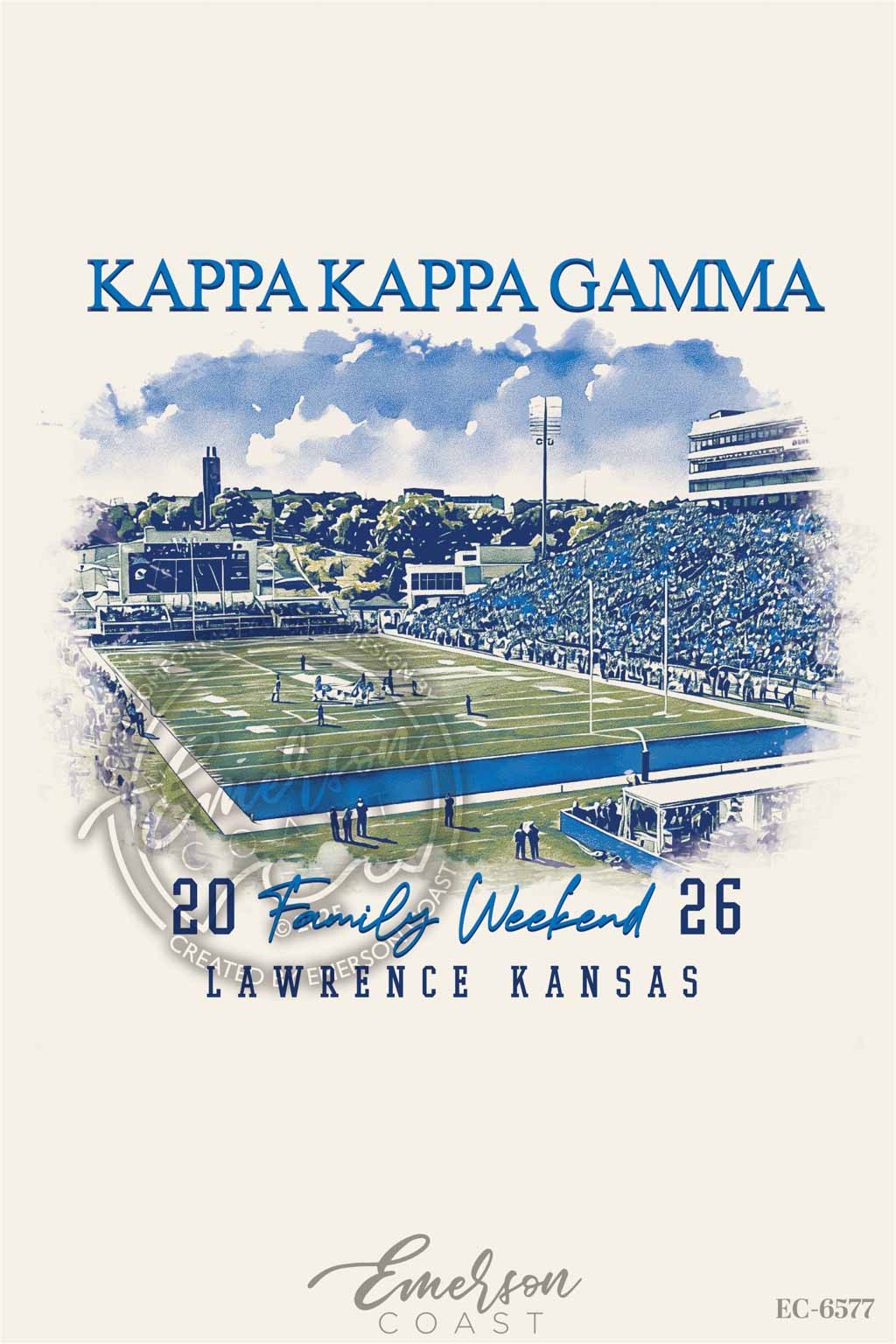 Kappa Kappa Gamma Vintage Family Weekend Tshirt