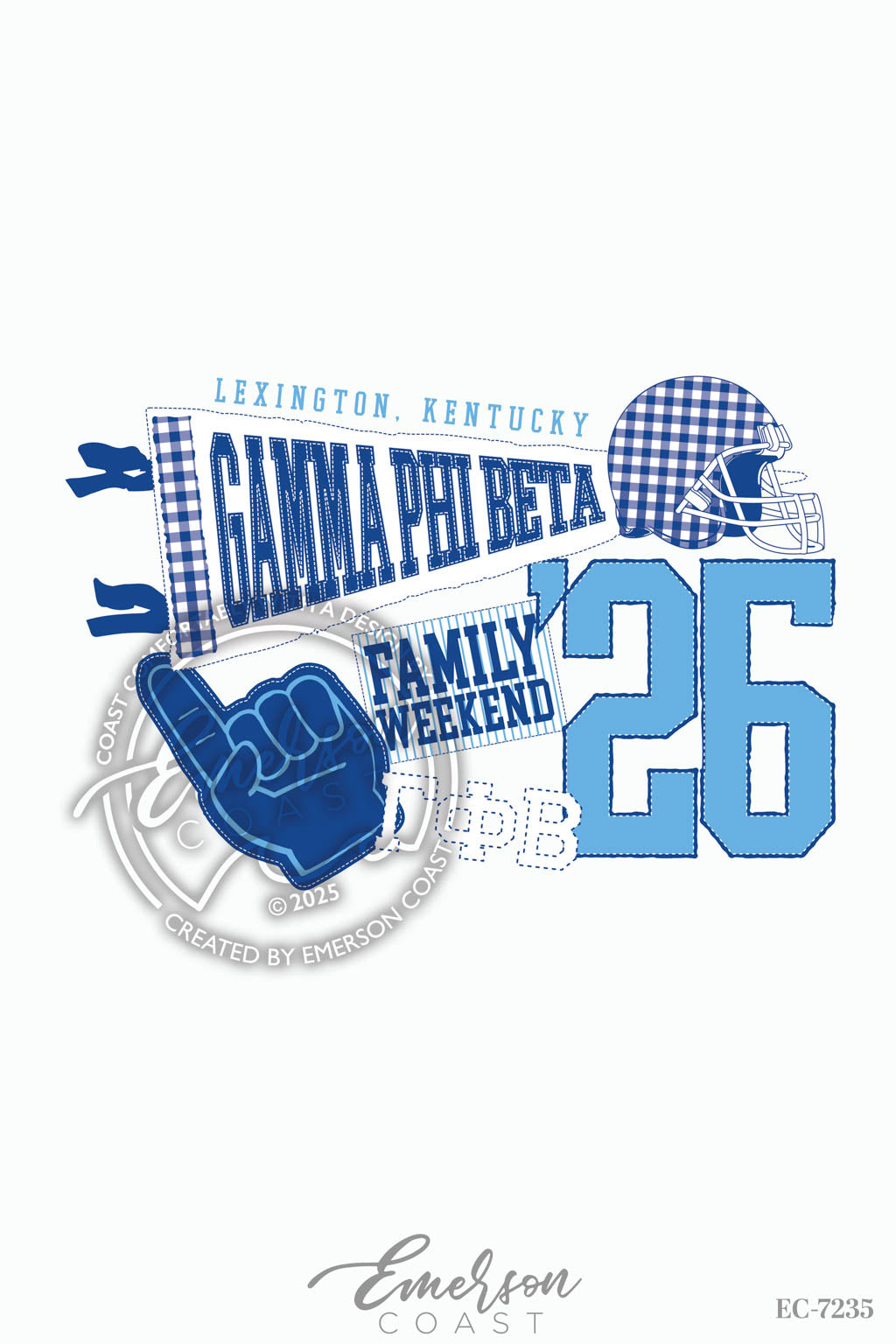Gamma Phi Beta Fun & Sporty Family Weekend Tshirt