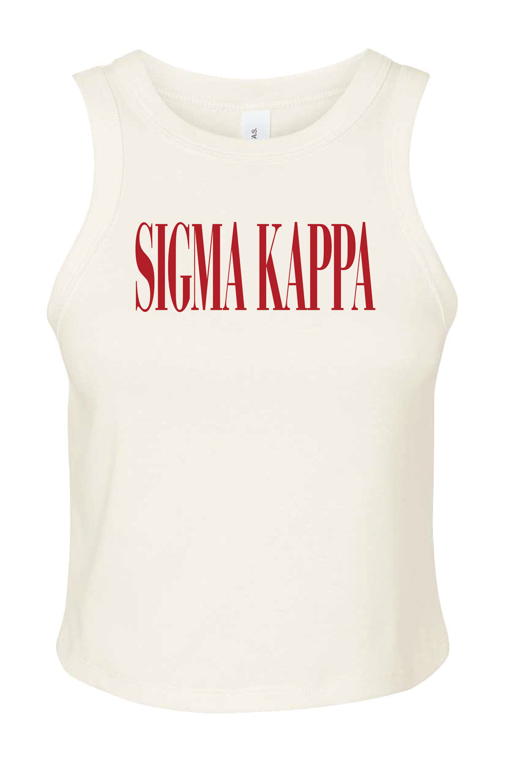 Red Font Baby Tank—For All Sororities