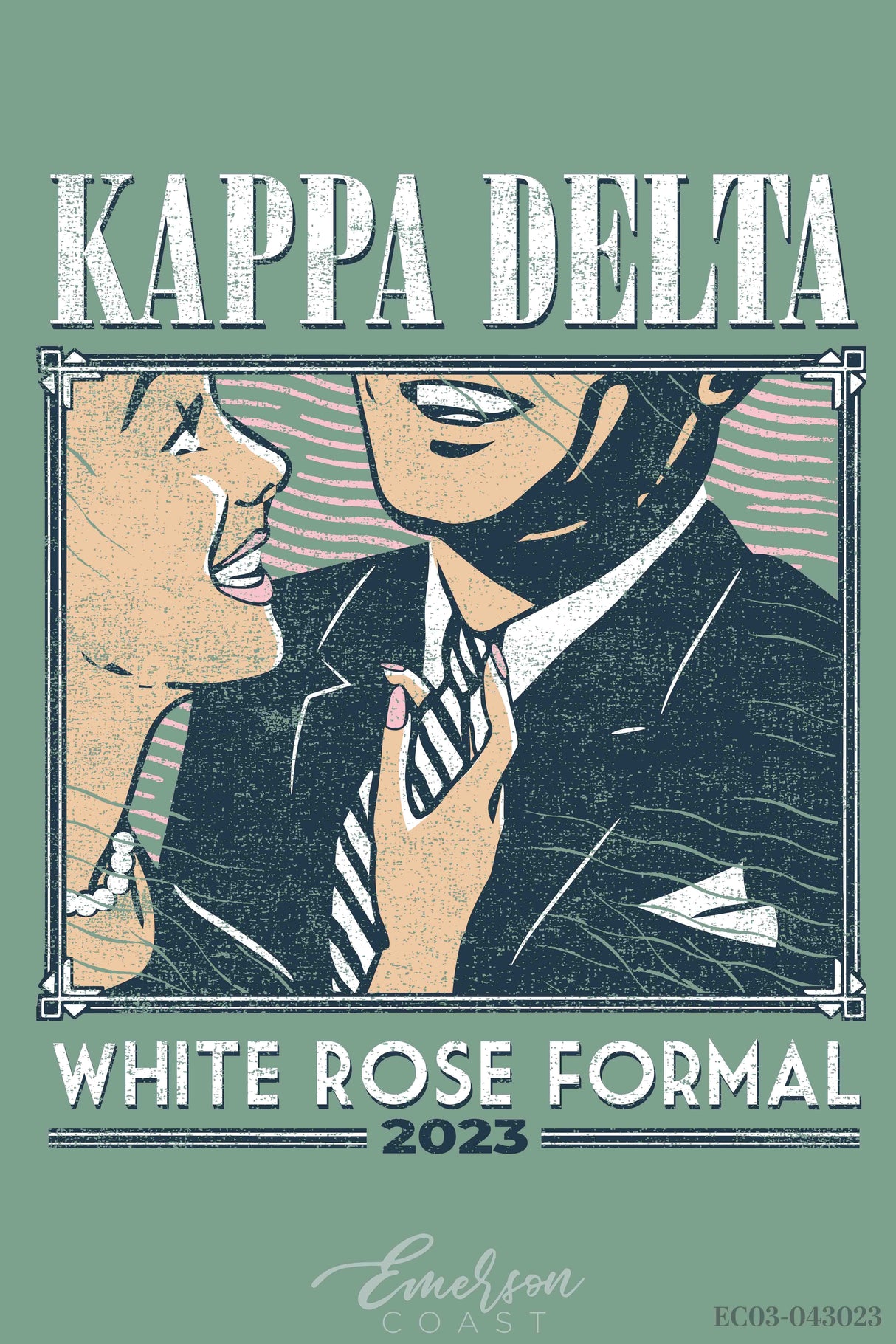 Kappa Delta University of Louisiana at Lafayette Formal T-shirt