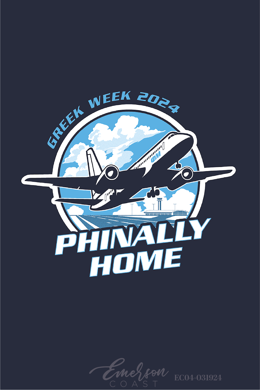 Phi Mu Phinally Home Greek Week T-Shirt