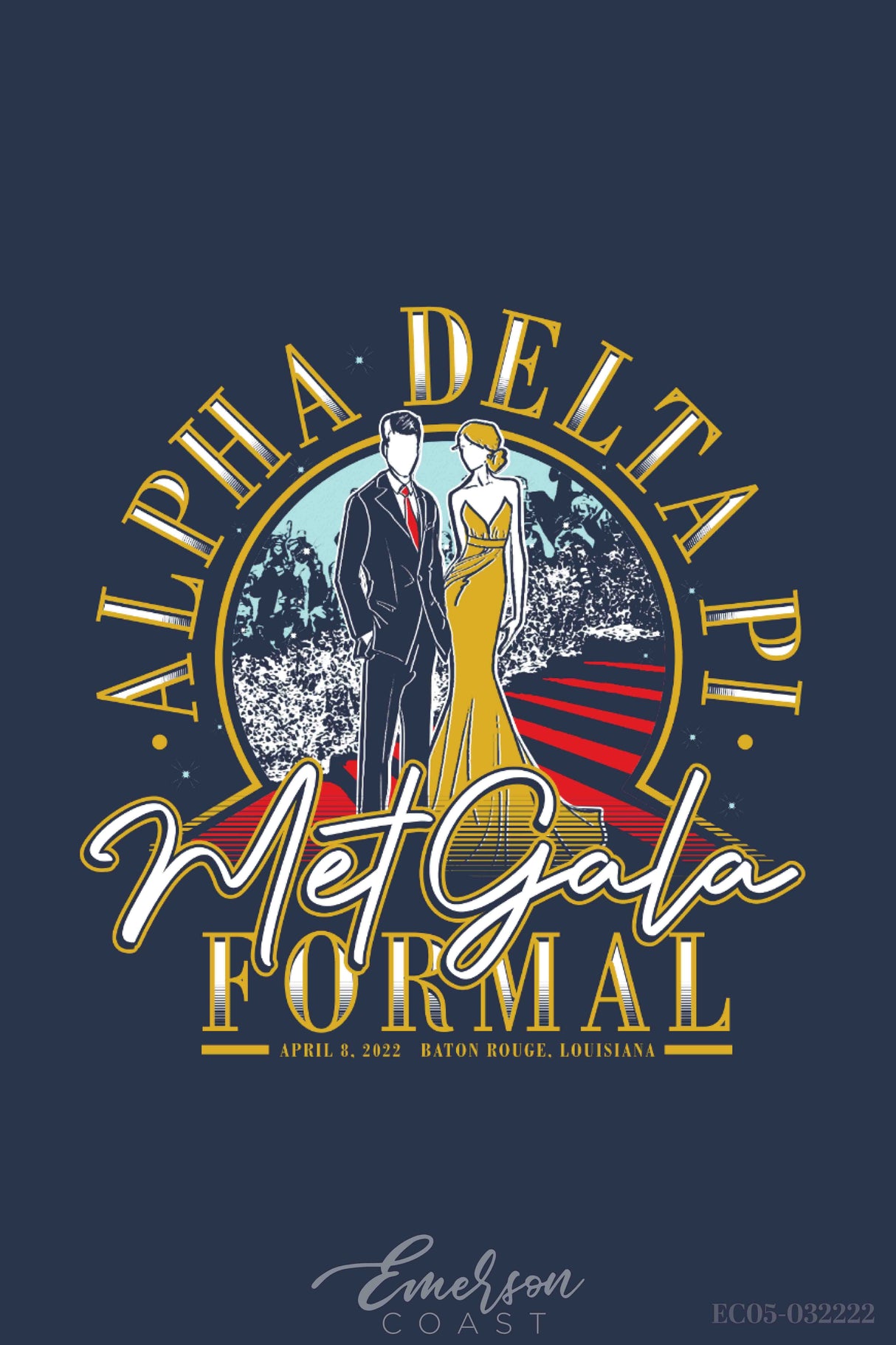 Alpha Delta Pi Louisiana State University Formal T-shirt