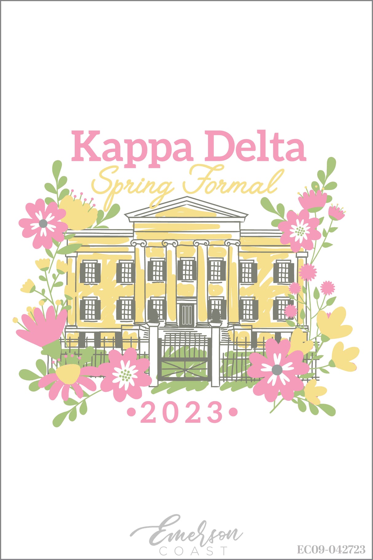 Kappa Delta Georgia College and State University Formal T-shirt