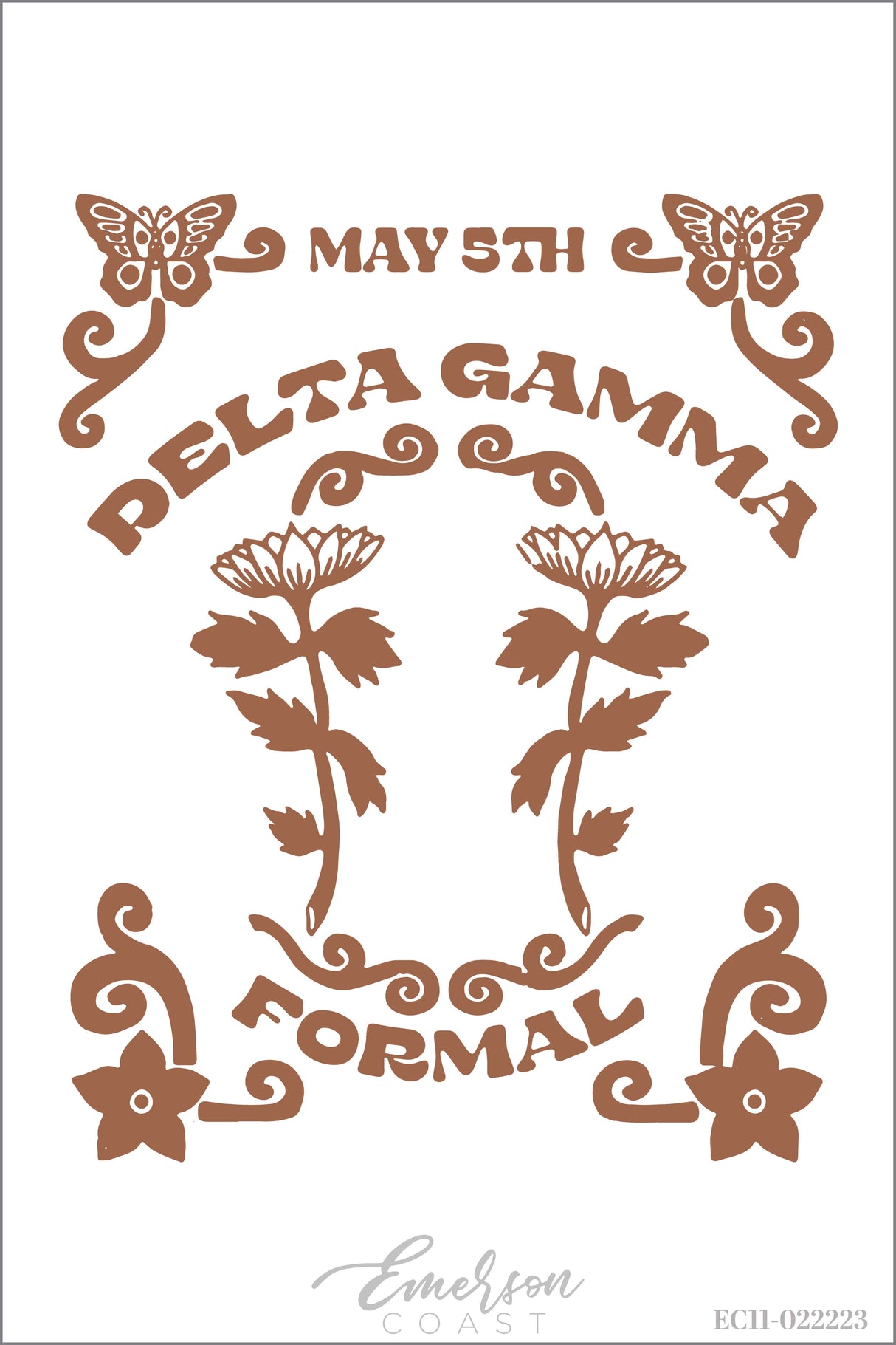Delta Gamma University of Denver Formal T-shirt