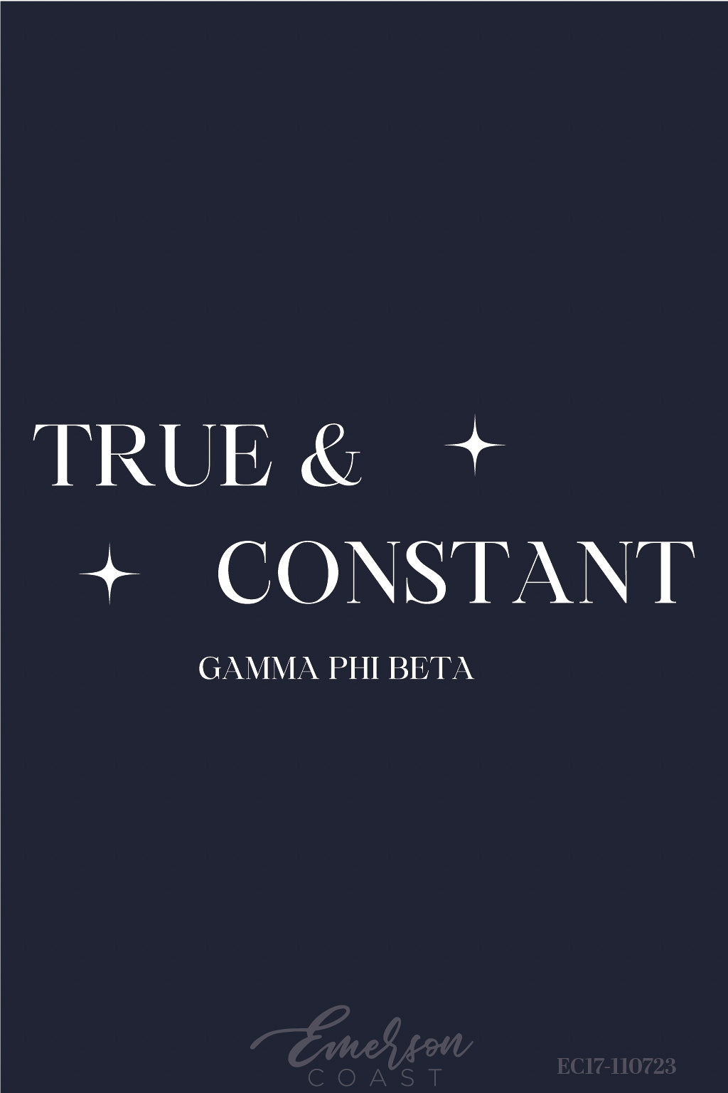 Gamma Phi Beta Miami University True And Constant Recruitment Philanthropy Tee