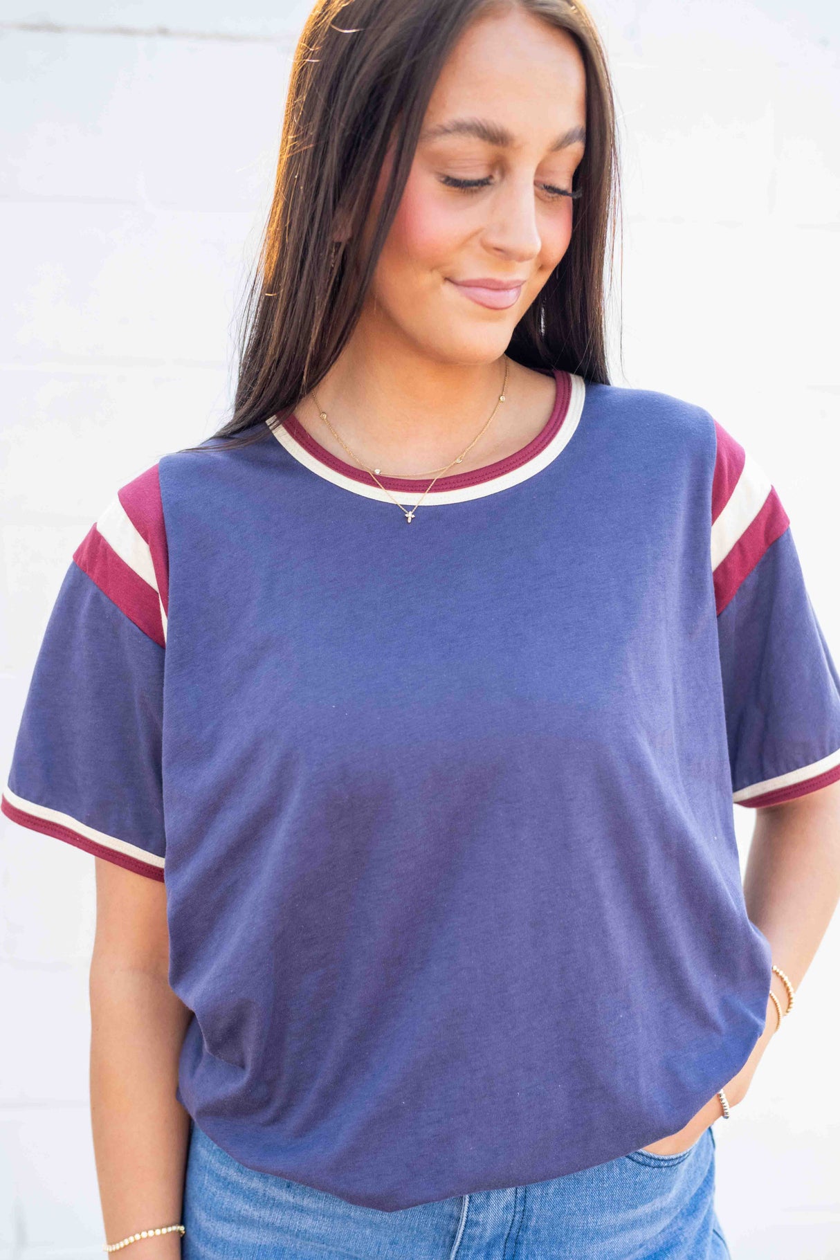 Emerson Coast Retro Varsity Tee