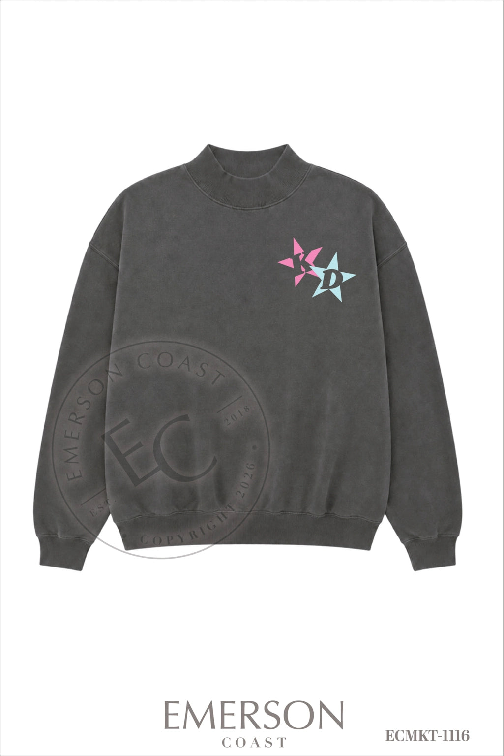 Kappa Delta Smoke Mockneck