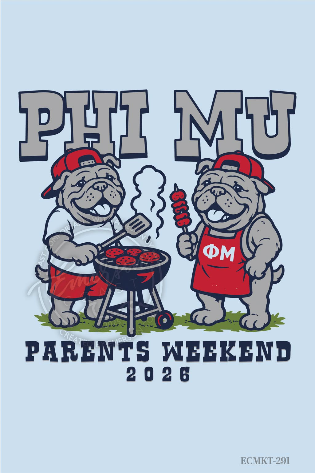 Phi Mu Fun Parents Weekend Tshirt