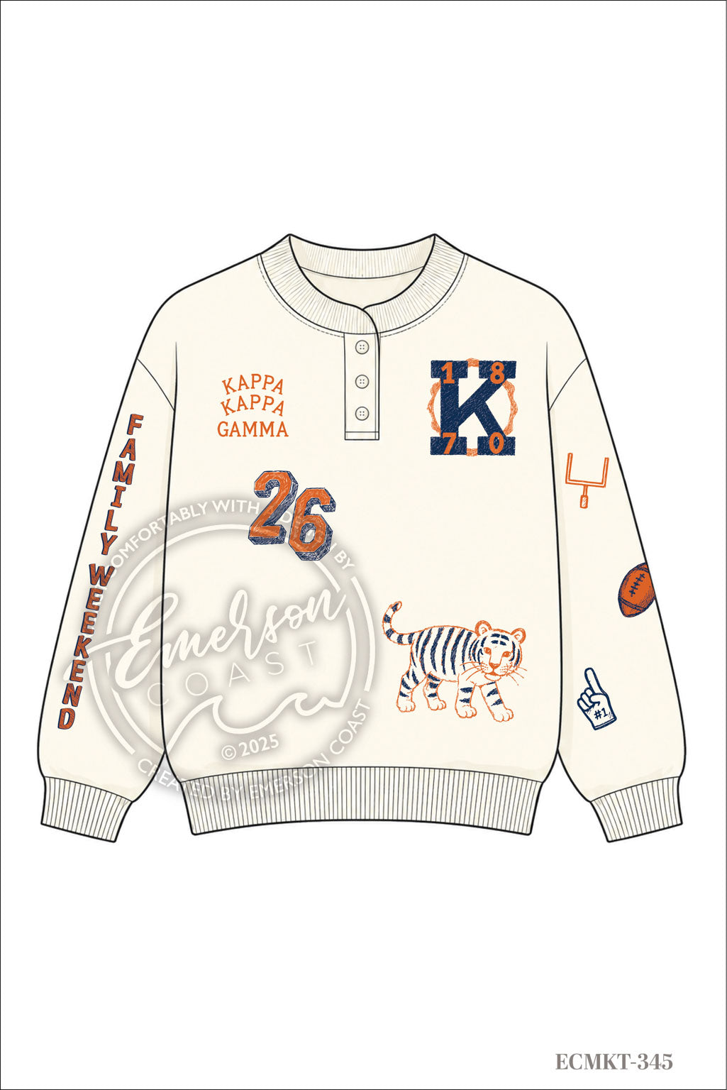 Kappa Kappa Gamma Fun Family Weekend Crewneck