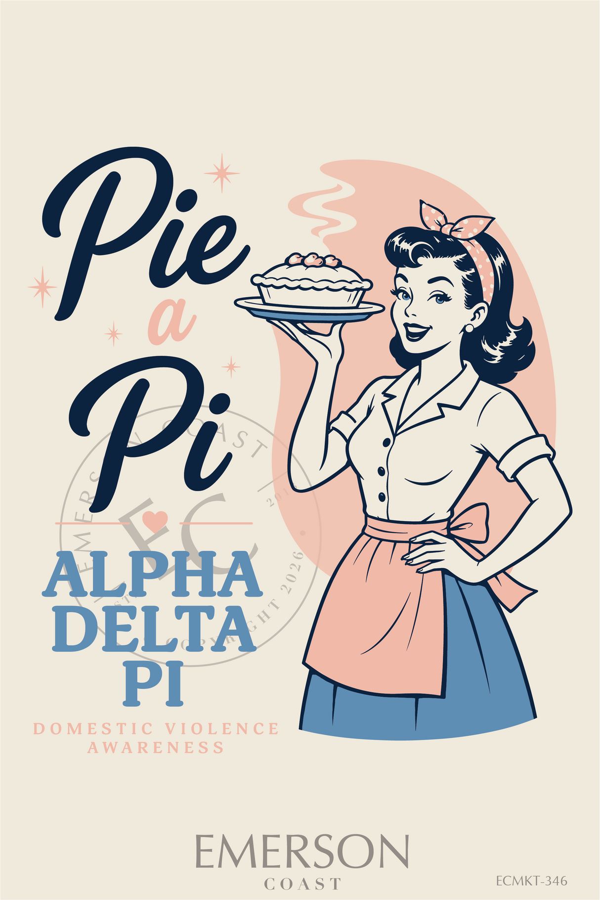 Alpha Delta Pi Pie A Pi T-Shirt
