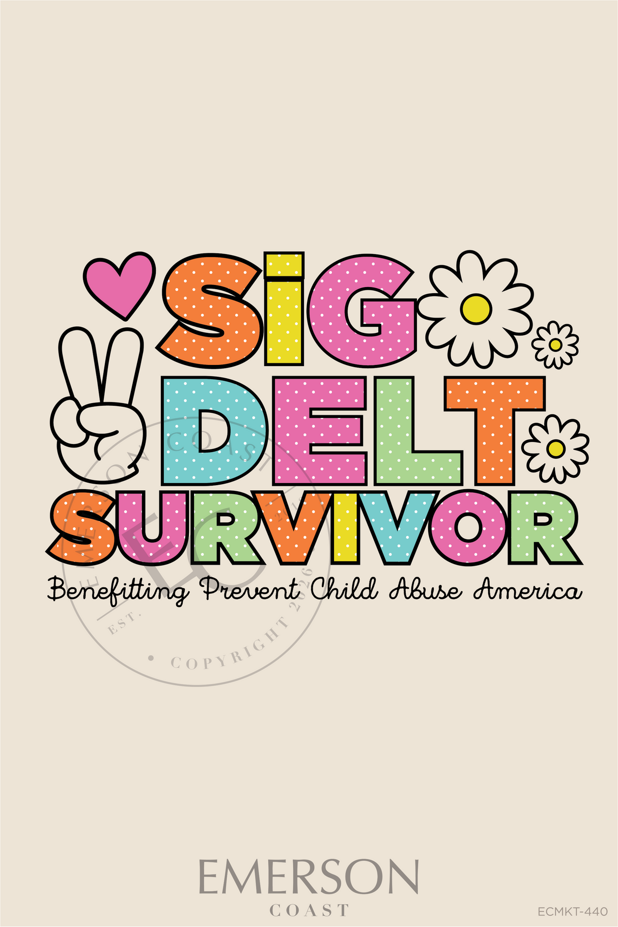 Sigma Delta Tau Sig Delt Survivor T-Shirt