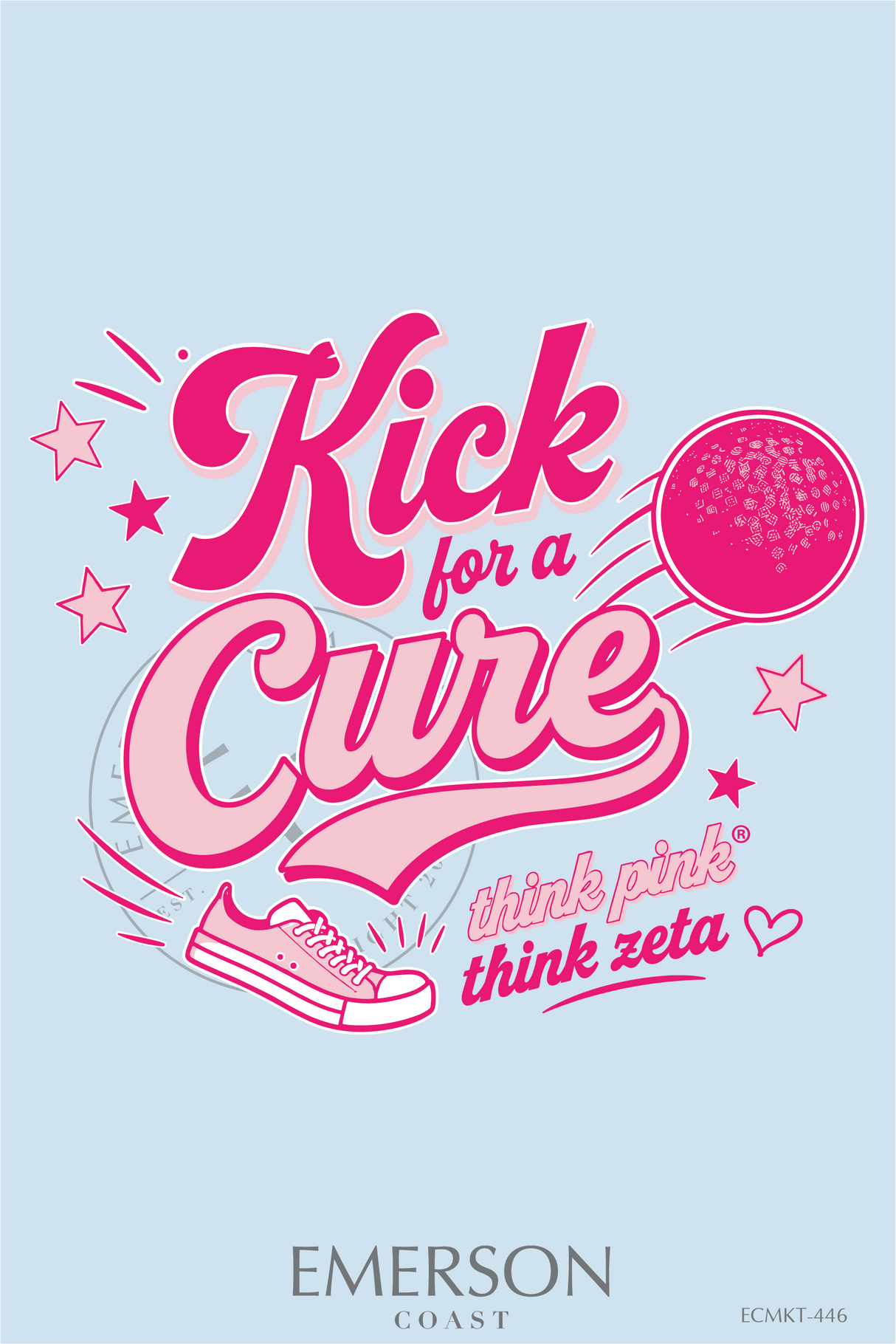 Zeta Pink Out Game T-Shirt