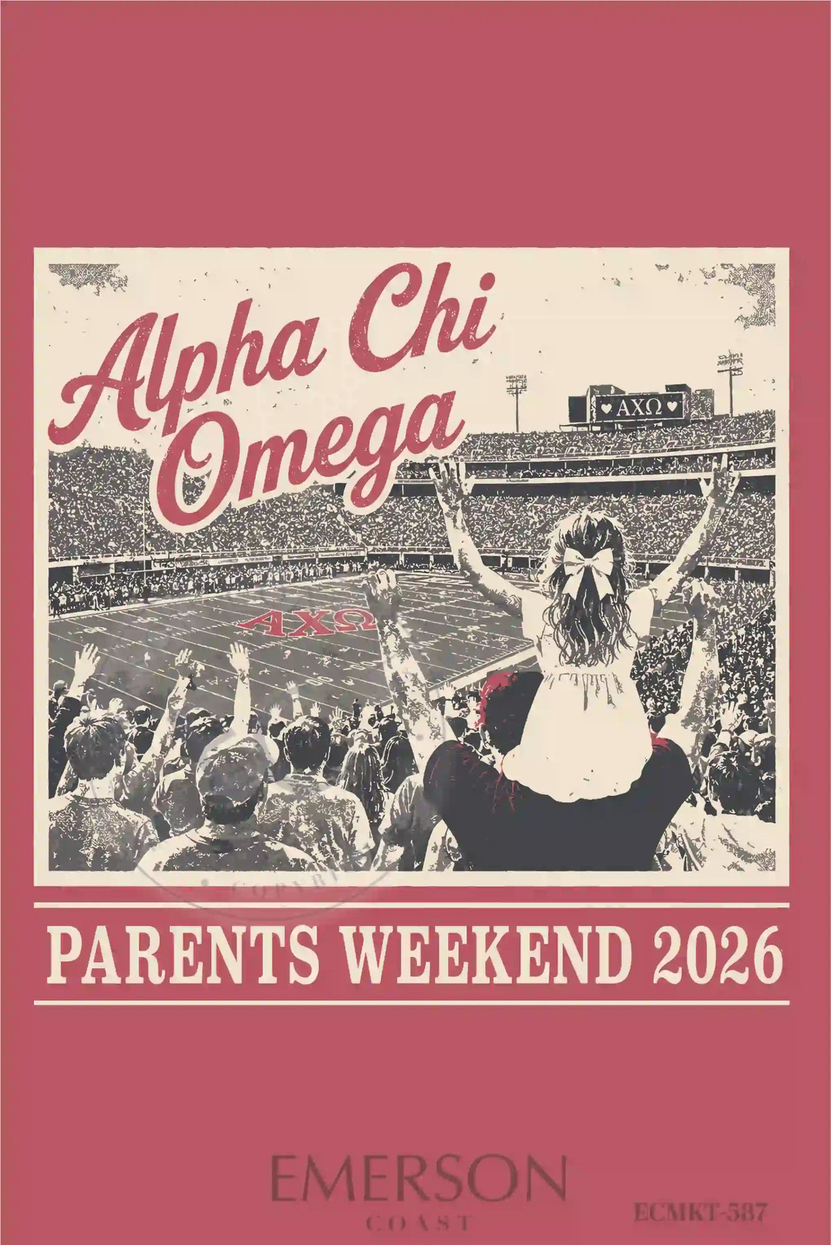 Alpha Chi Omega Parents Weekend T-Shirt