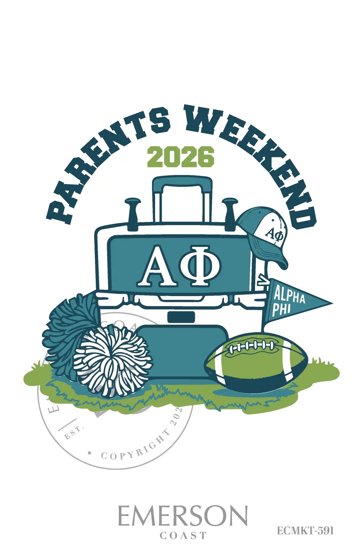 Alpha Phi Parents Weekend T-Shirt