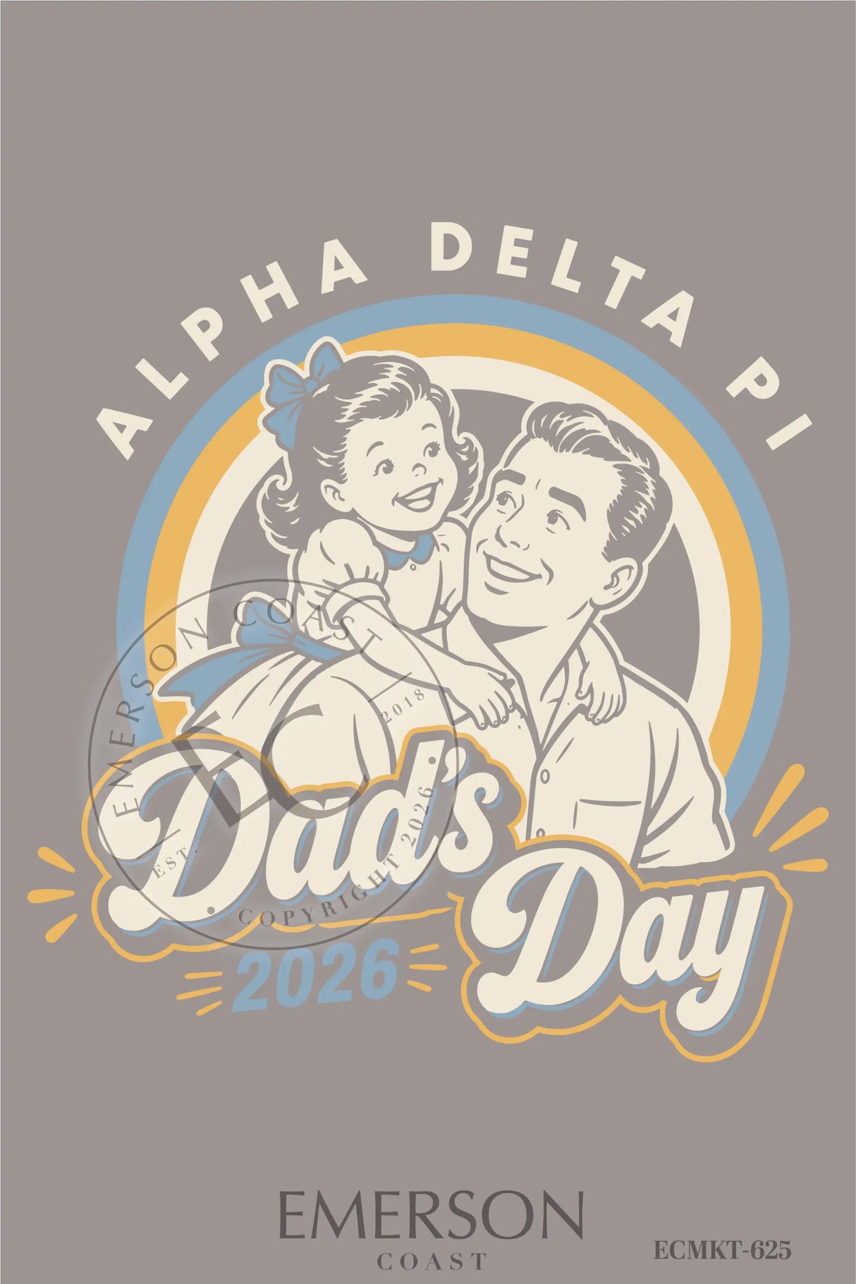 Alpha Delta Pi Dads Day T-Shirt