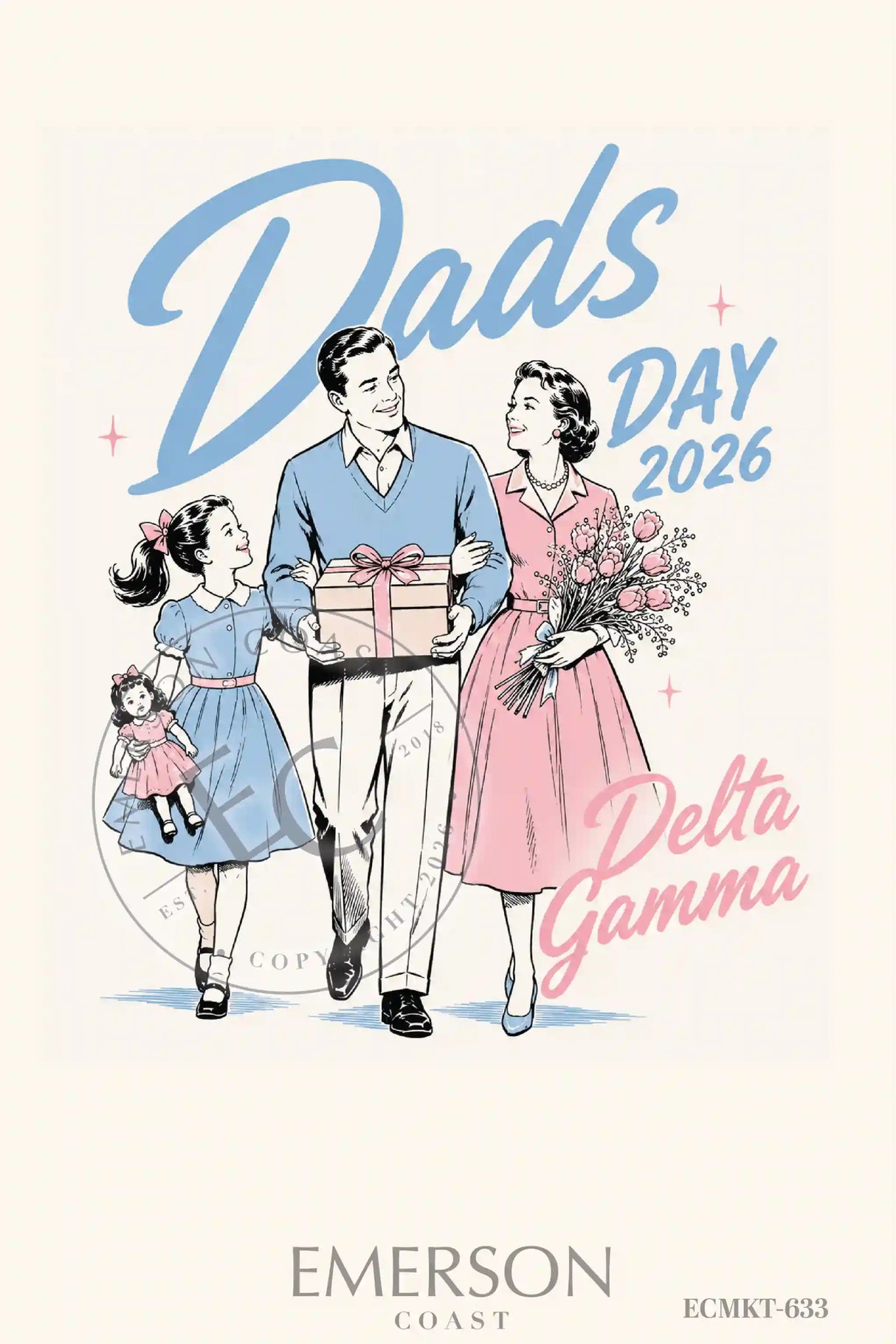 Delta Gamma Dads Day T-Shirt