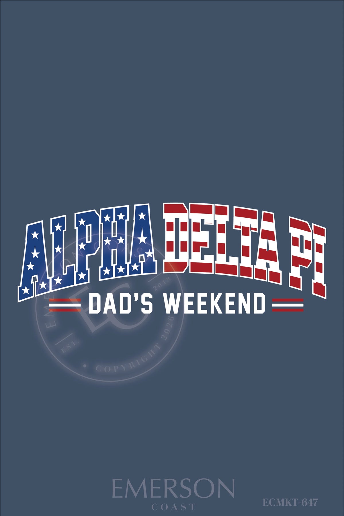 Alpha Delta Pi Dads Weekend T-Shirt