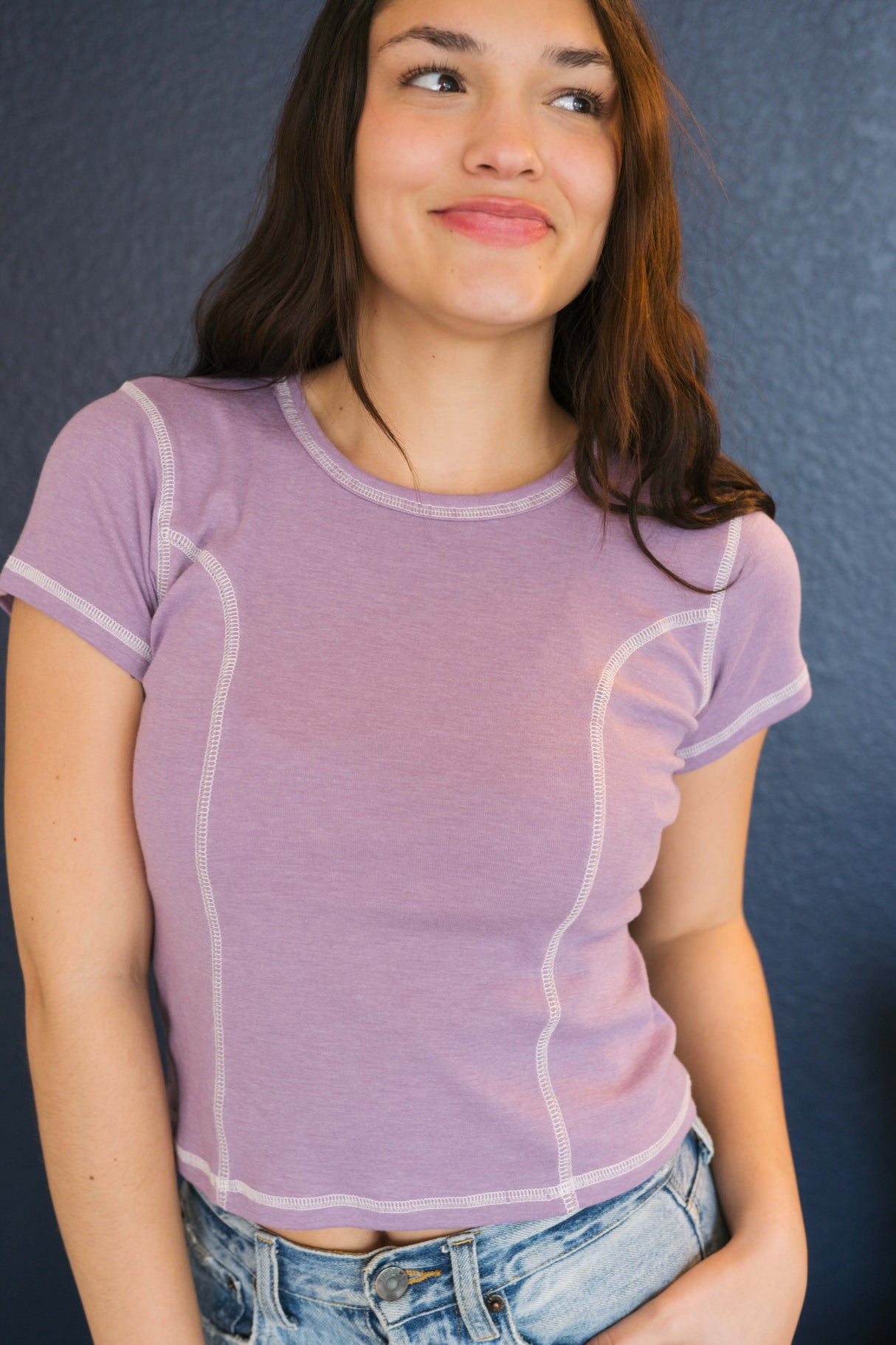 Emerson Coast Sculpt Baby Tee
