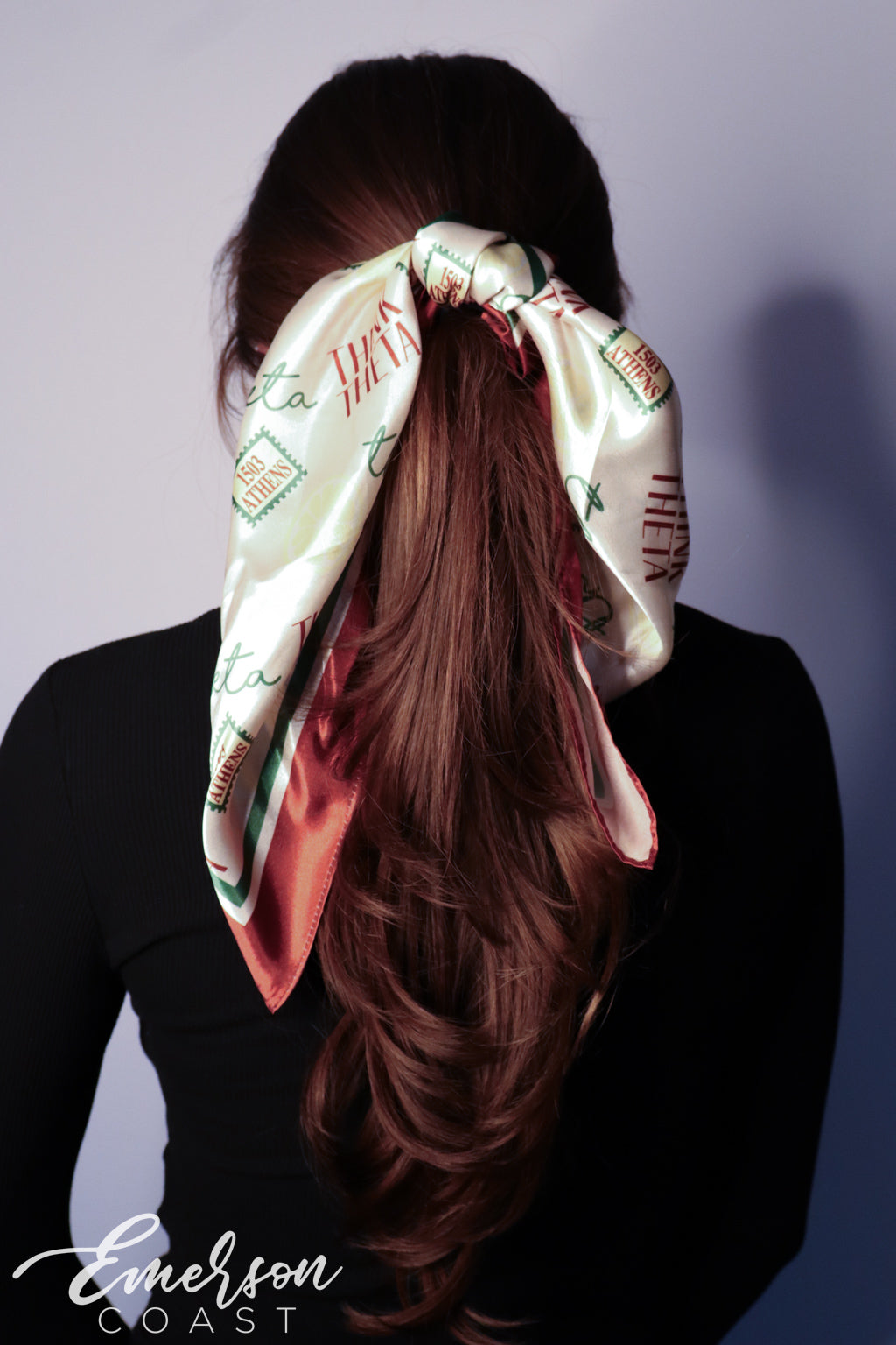 Sorority Bid Day Hair Scarf/Ascot