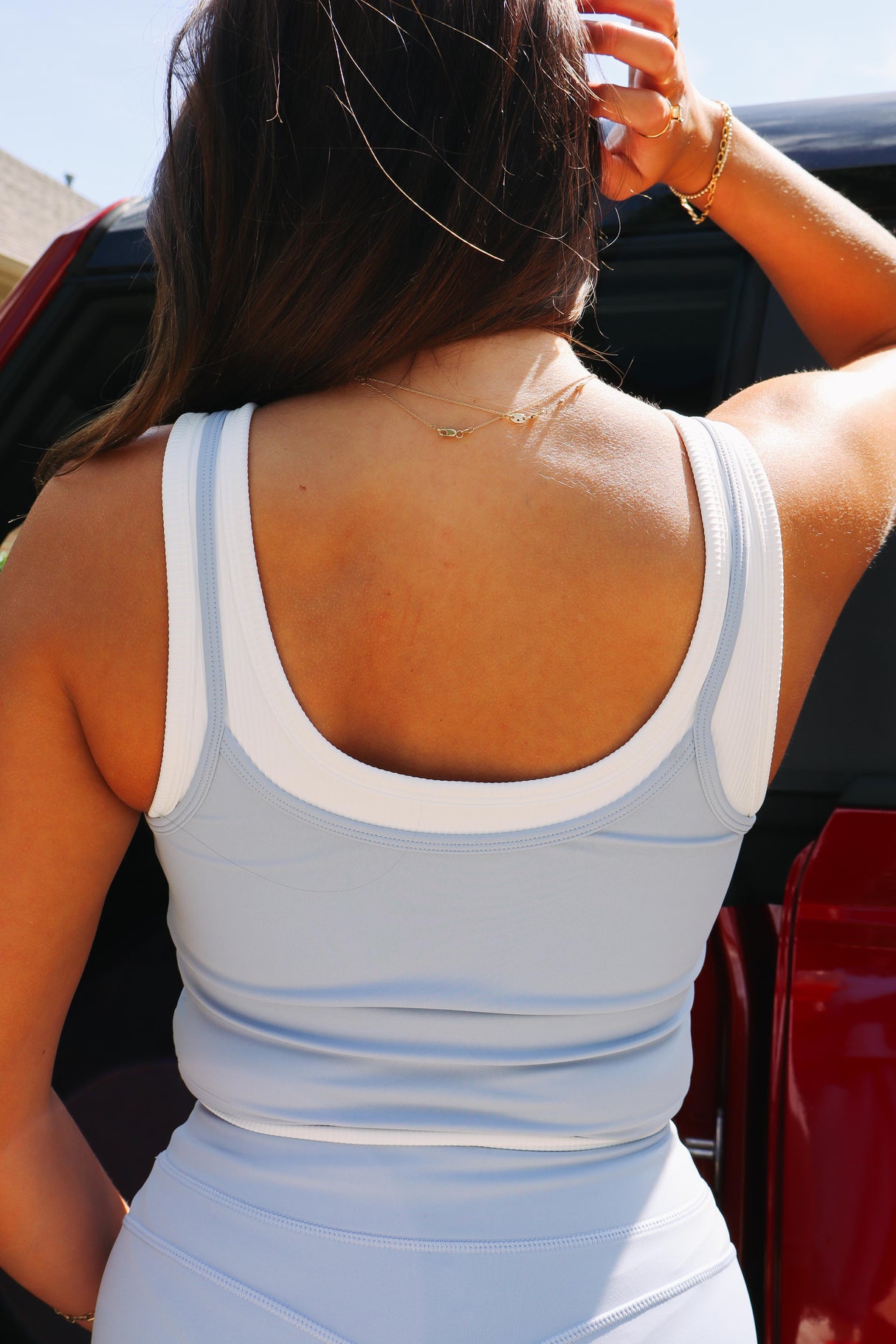 Alpha Chi Omega Two Piece Tank Set