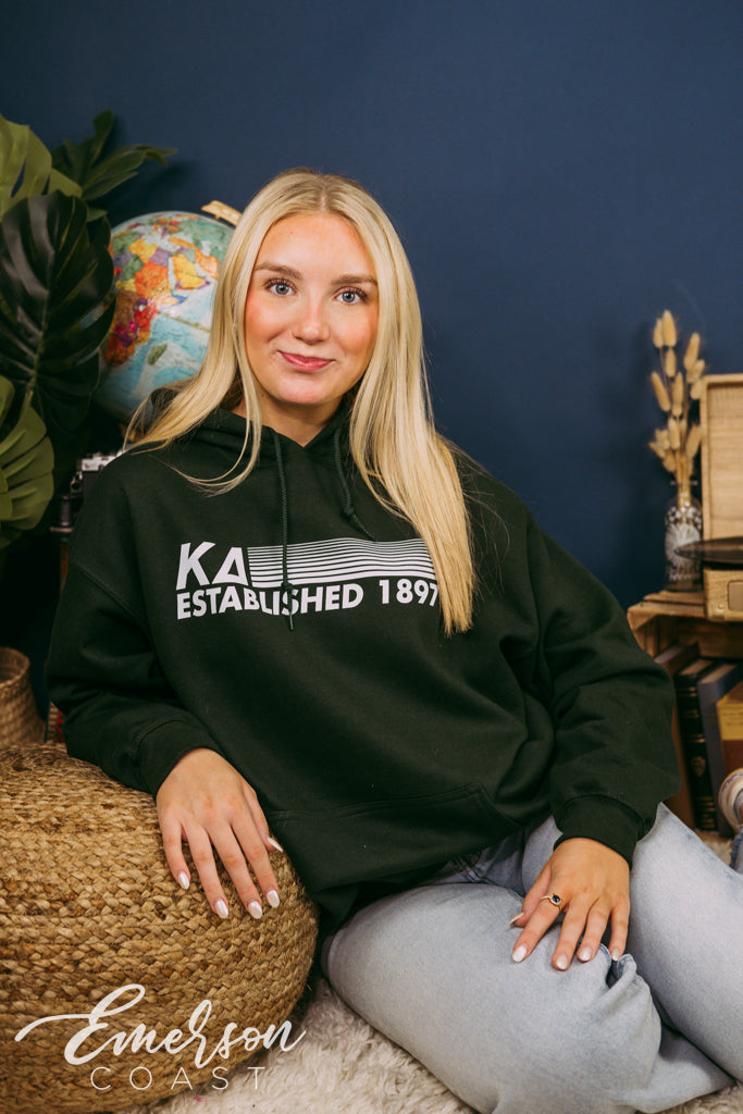 Kappa Delta Established Lines Hoodie
