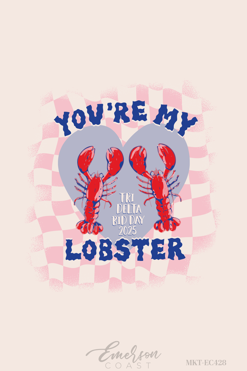Delta Delta Delta Youre My Lobster Bid Day Tshirt
