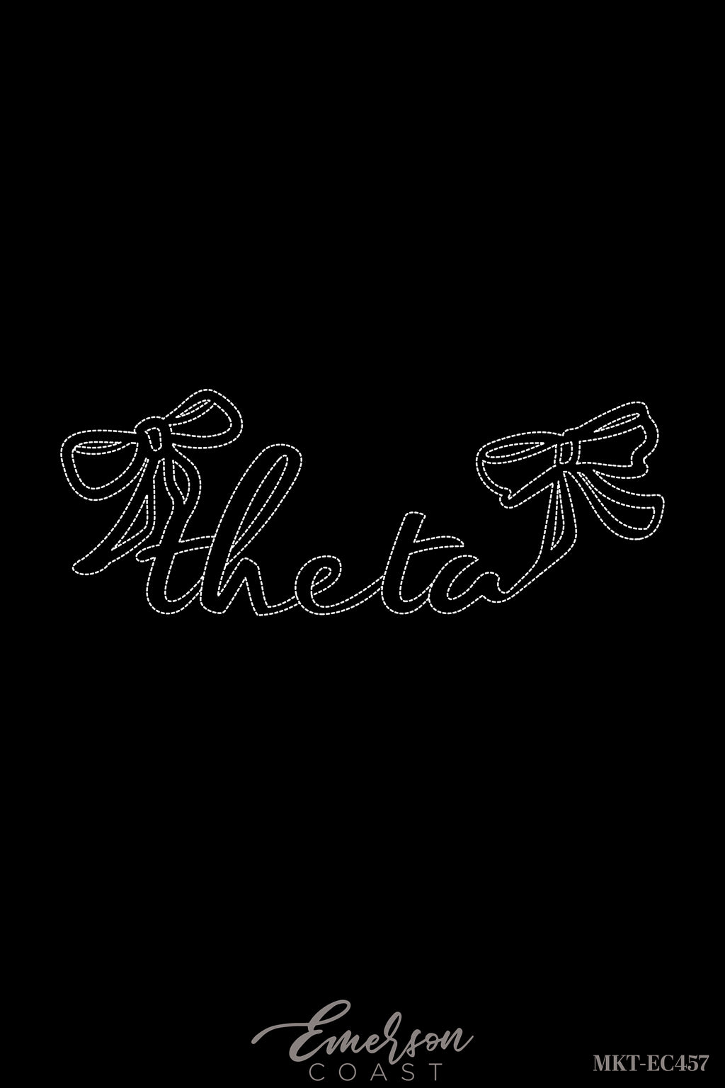 Kappa Alpha Theta Embroidered Recruitment Baby Tee