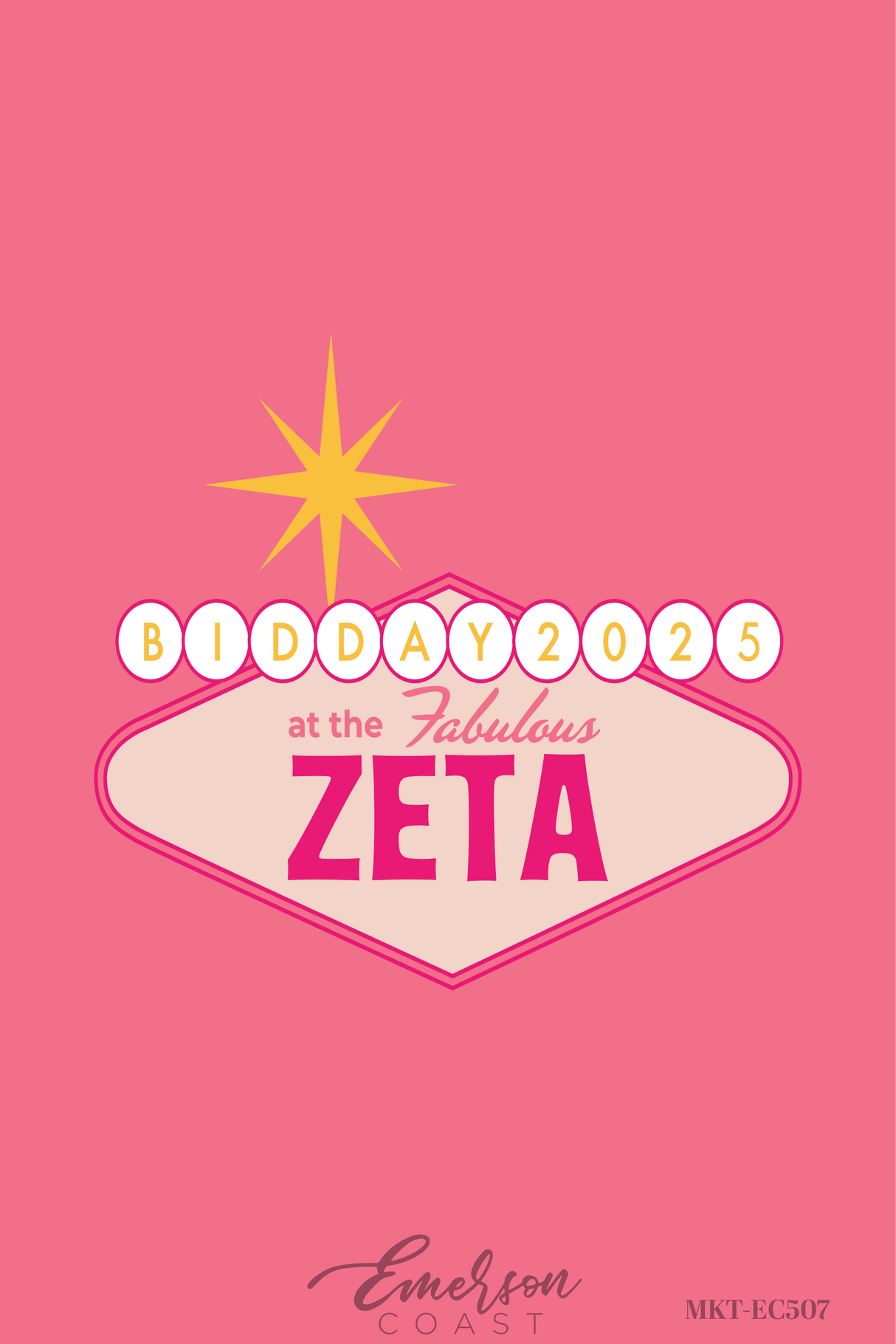 Zeta Tau Alpha Welcome To The Fabulous ZTA Bid Day Tee