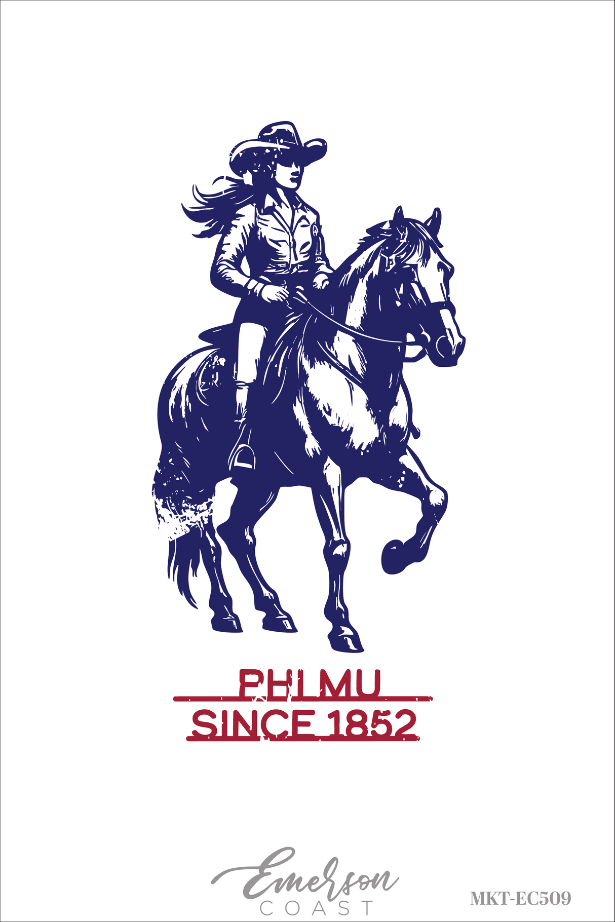 Phi Mu Cowgirl Bid Day Tee