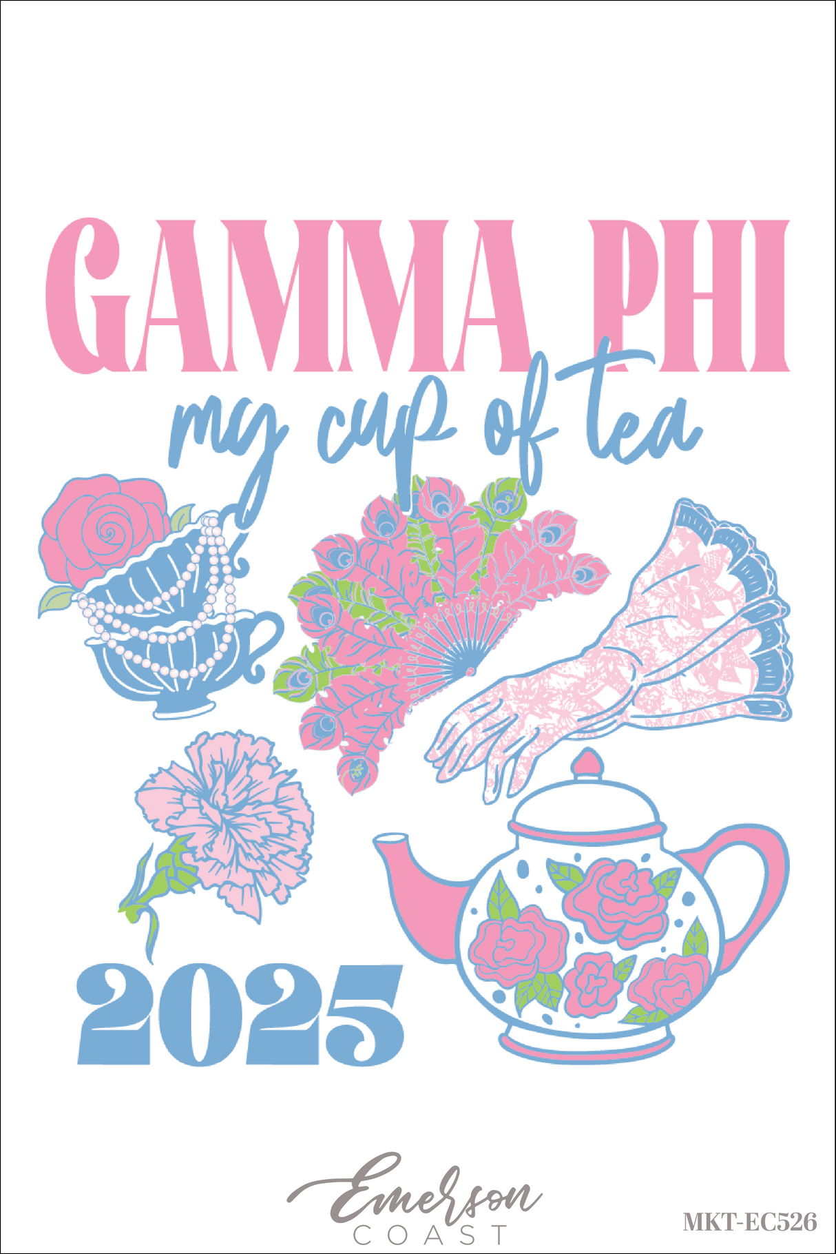 Gamma Phi Beta My Cup Of Tea Bid Day Tank
