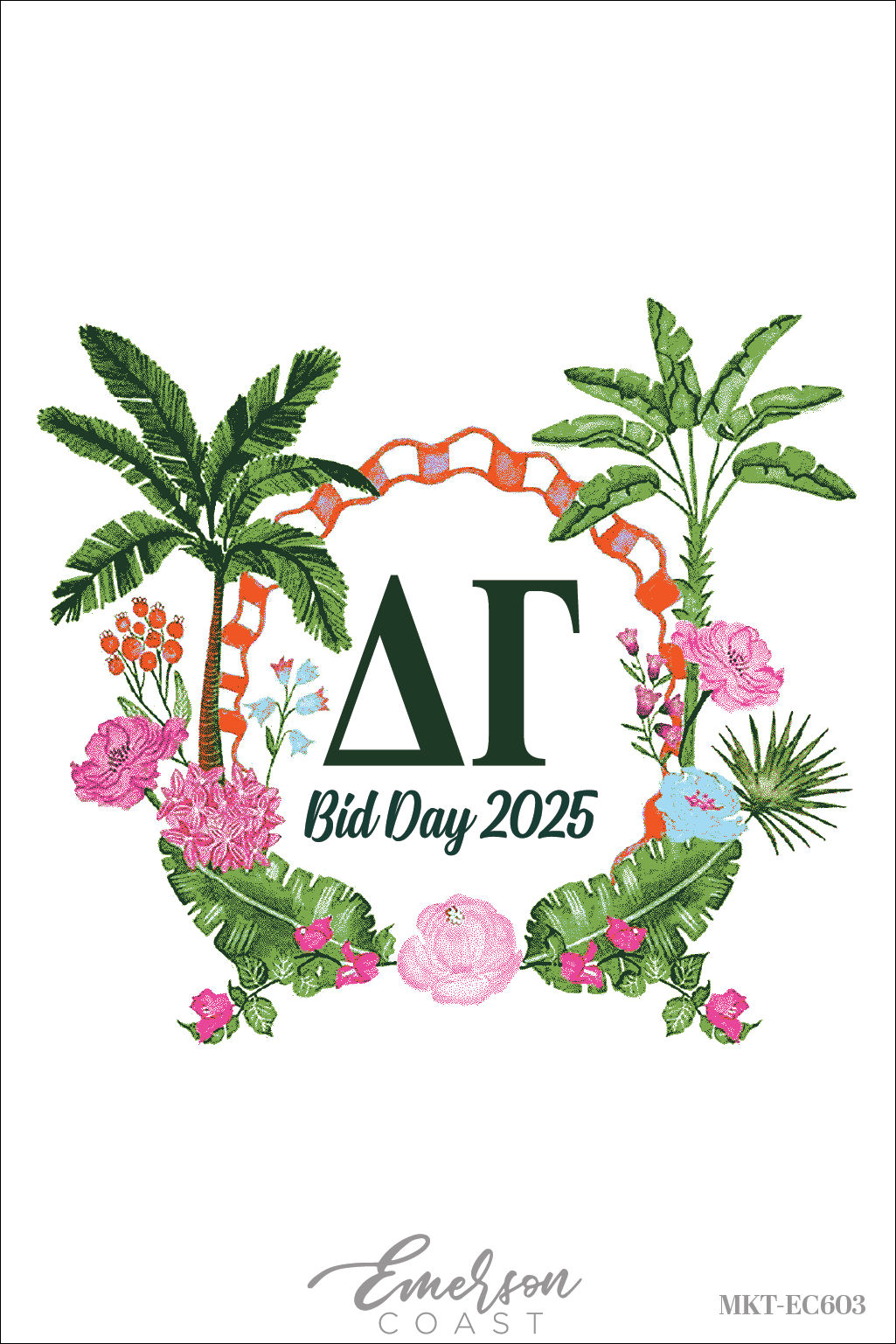 Delta Gamma Palm Beach Bid Day Tank