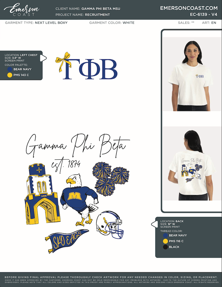 EC-6139 NEW Gamma Phi Beta Morehead State University Recruitment 2025-REC REORDER