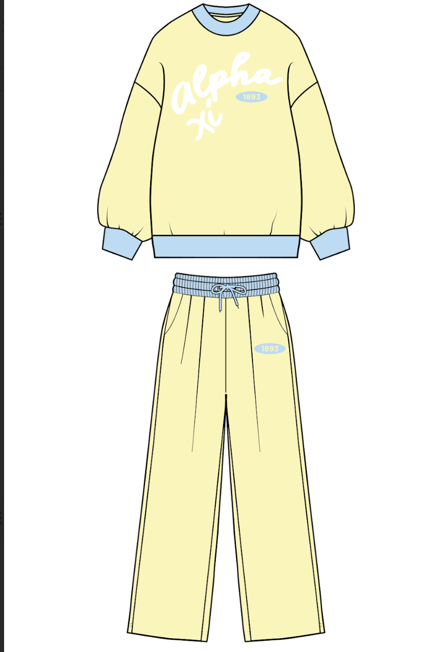 EC-8520 REP Alpha Xi Delta Miami University PR SET 2025-PR PREORDER