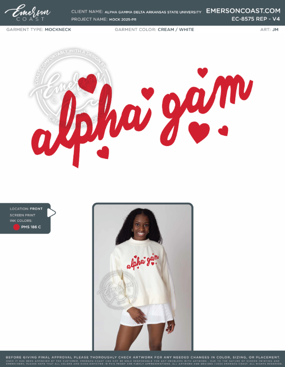 EC-8575 REP Alpha Gamma Delta Arkansas State University Mock 2025-PR
