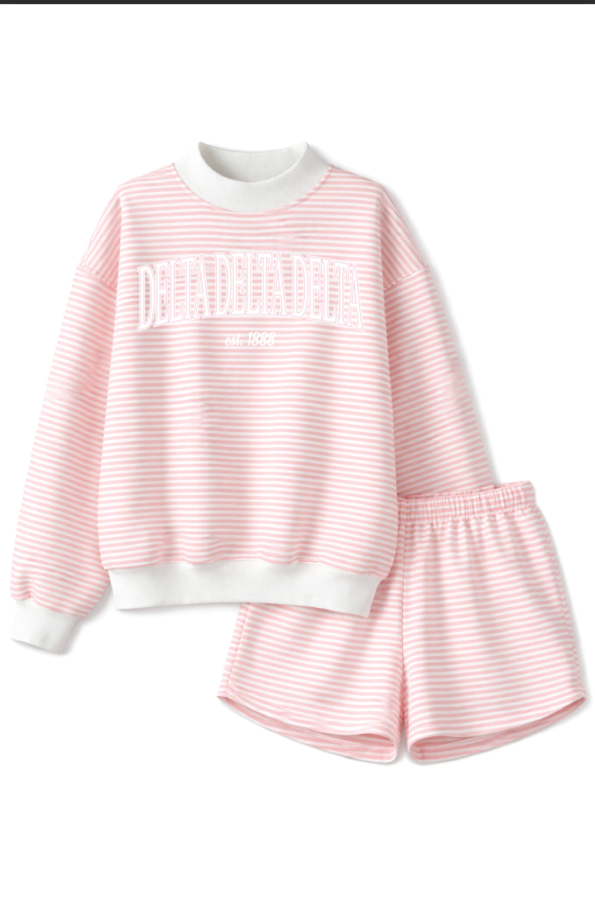 EC-9994 REP Delta Delta Delta Stephen F. Austin State University Pink Stripe 2026-PR