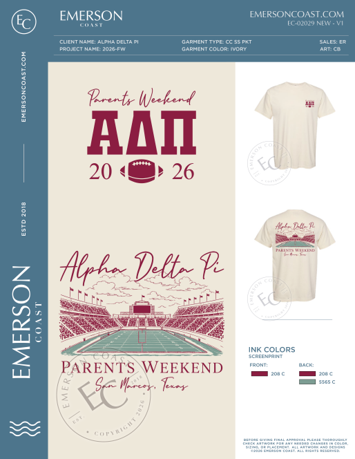 EC-02029 NEW Alpha Delta Pi Texas State Family Weekend - 2026-FW